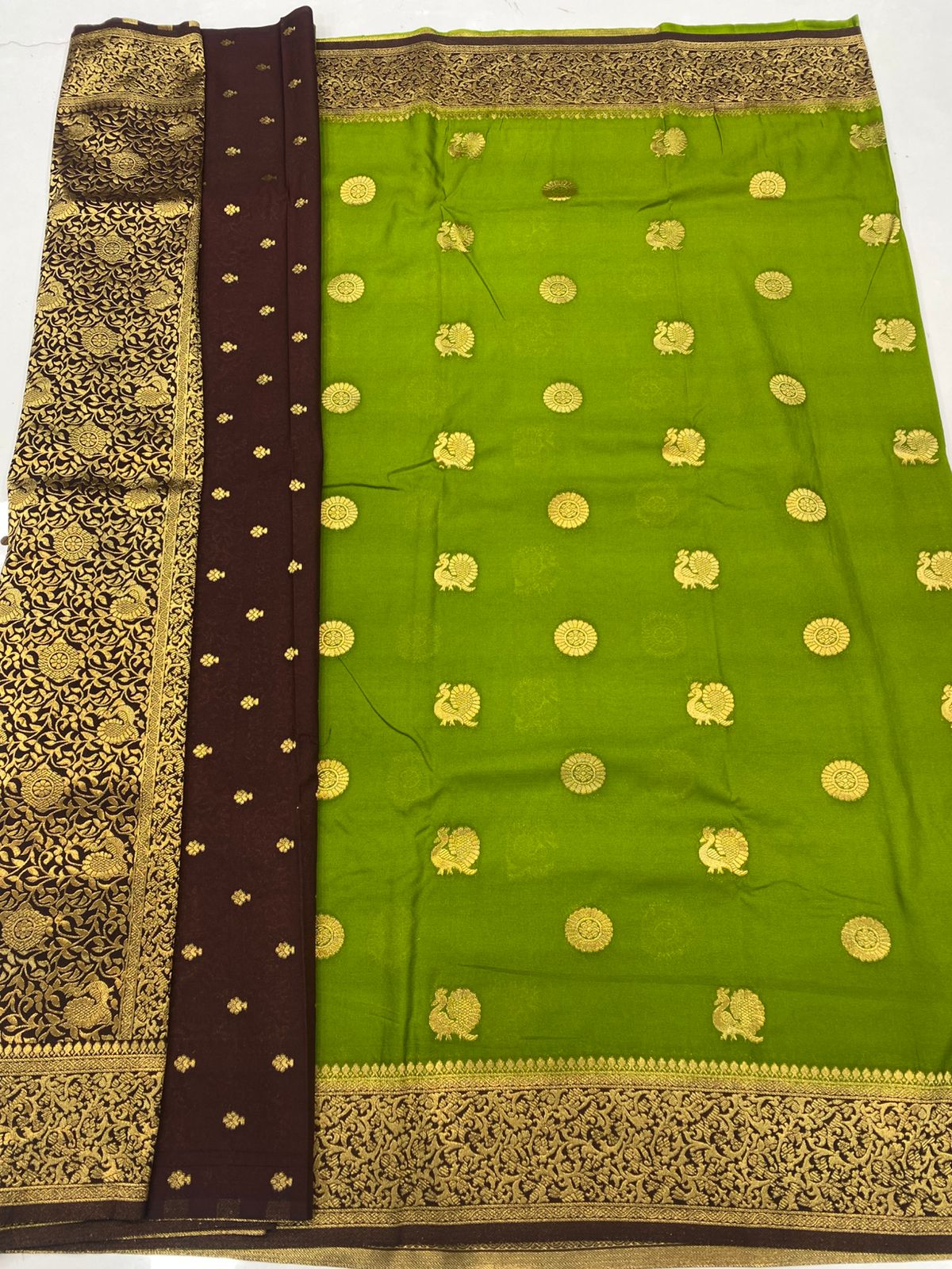 &nbsp;Khaddi Georgette Saree(3442-R10)