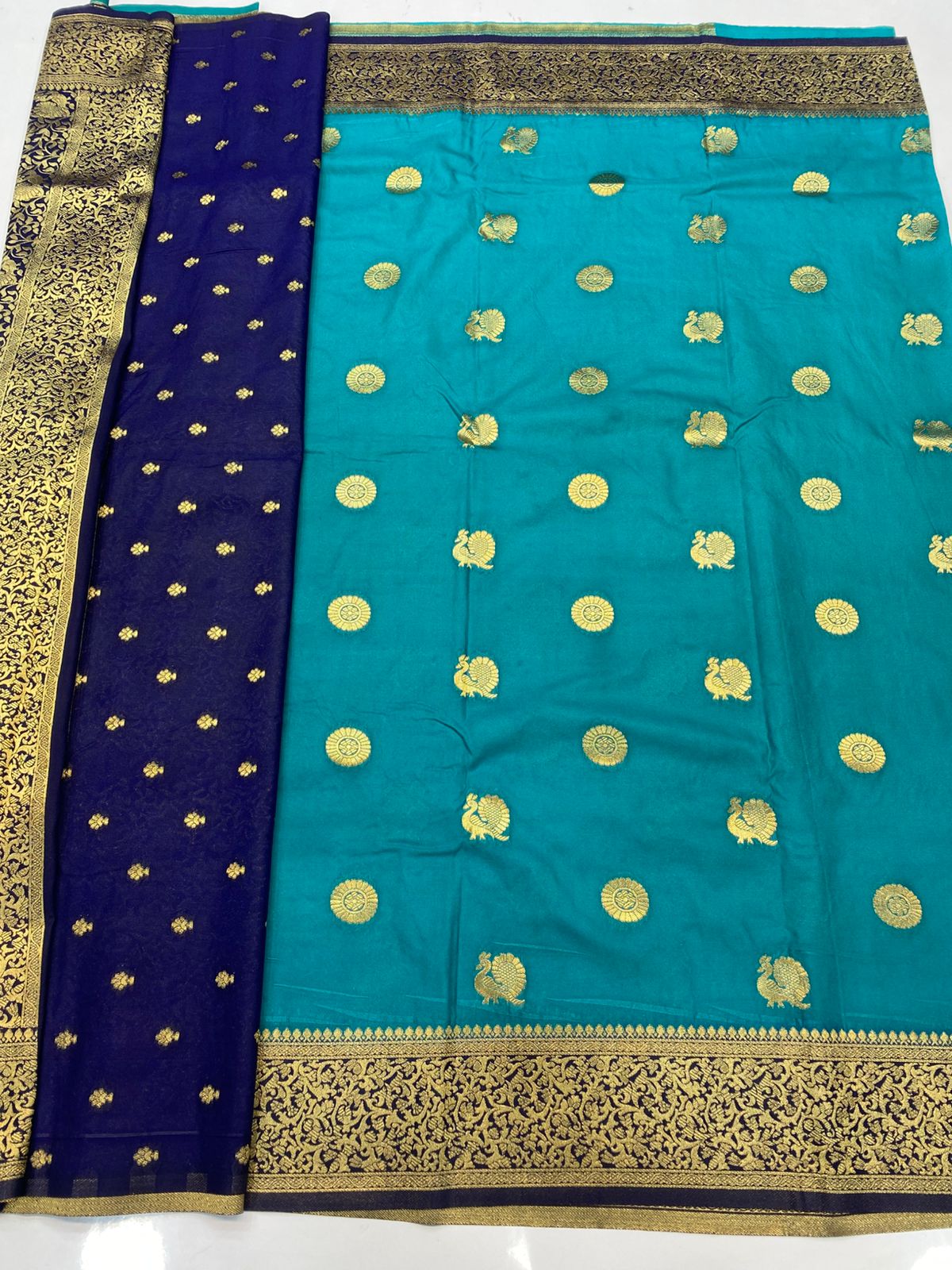 &nbsp;Khaddi Georgette Saree(3442-R10)