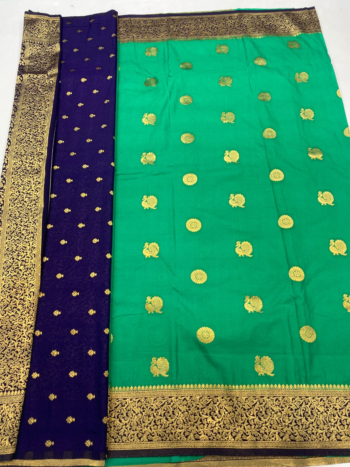 &nbsp;Khaddi Georgette Saree(3442-R10)