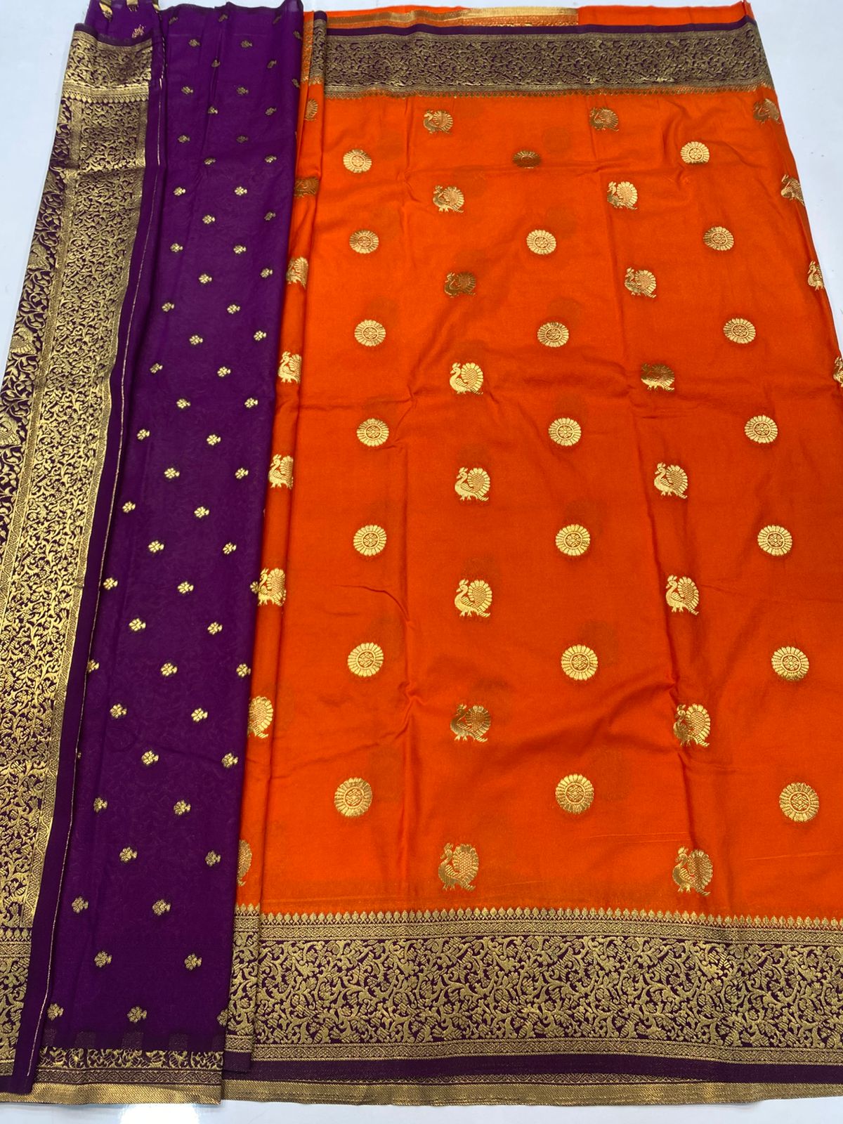 &nbsp;Khaddi Georgette Saree(3442-R10)