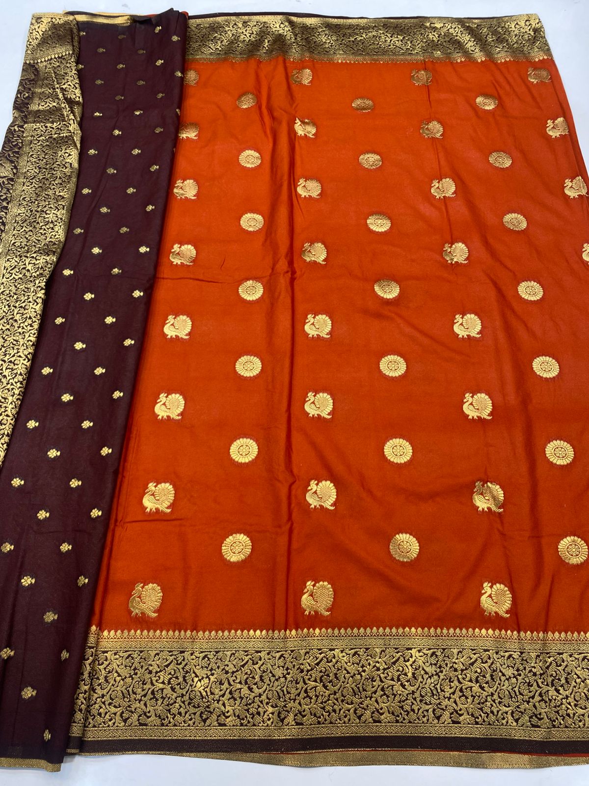 &nbsp;Khaddi Georgette Saree(3442-R10)