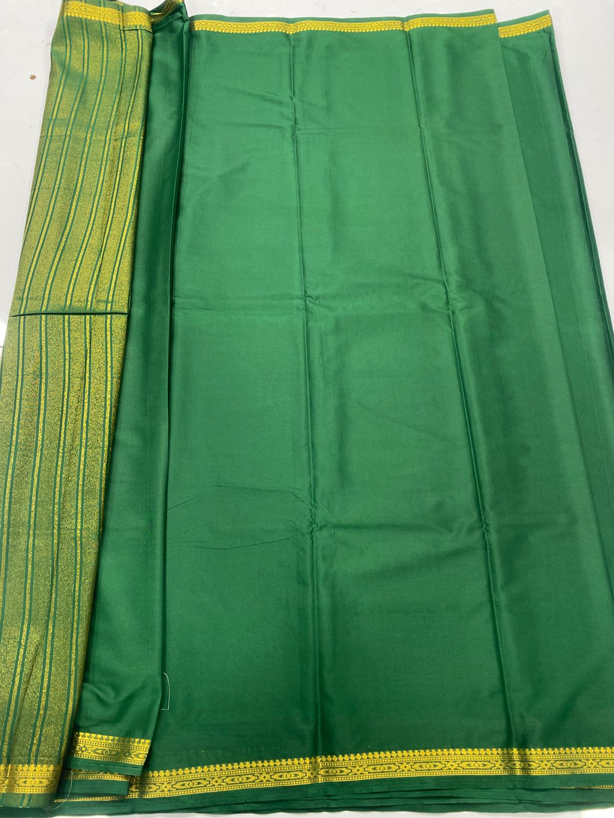 Mysore Crepe Self Saree (3441-R26)