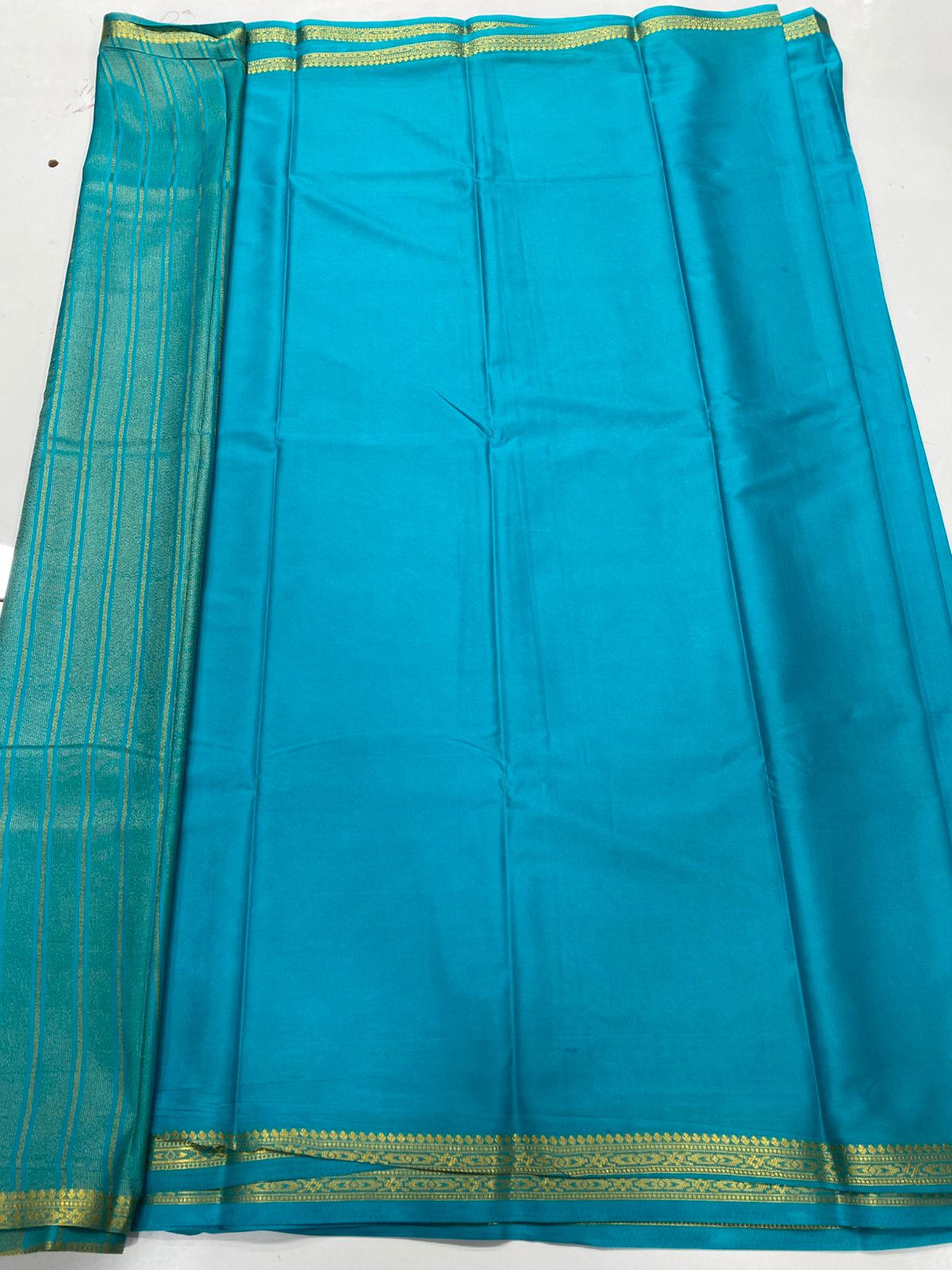 Mysore Crepe Self Saree (3441-R26)