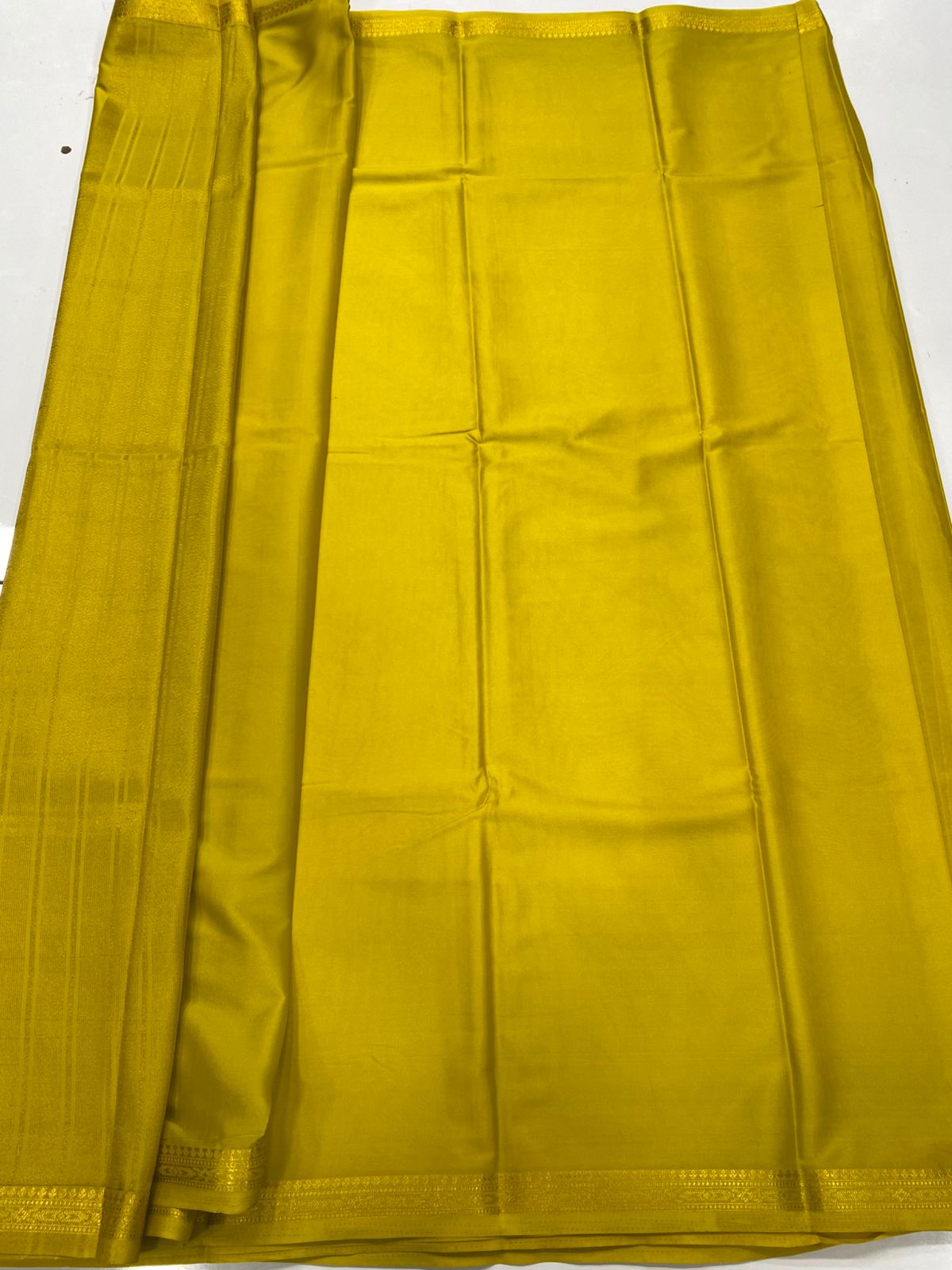 Mysore Crepe Self Saree (3441-R26)