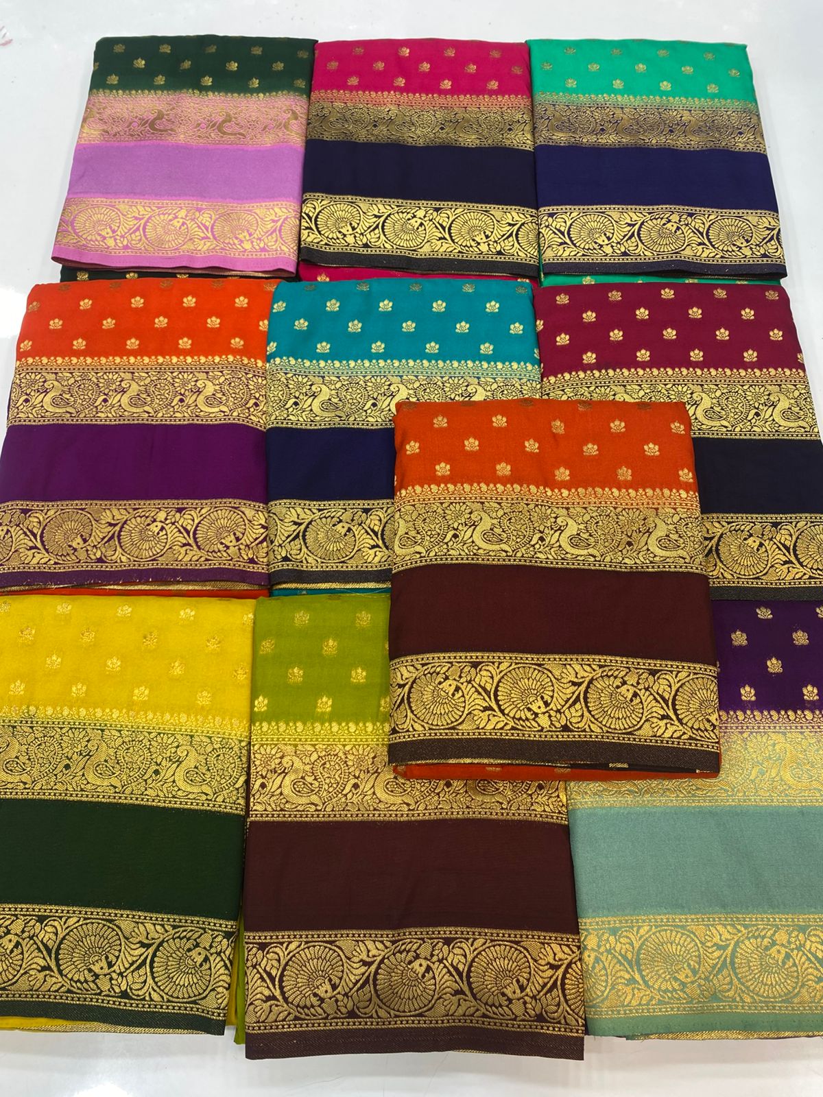 Khaddi Georgette Saree&nbsp (3442A-R10)