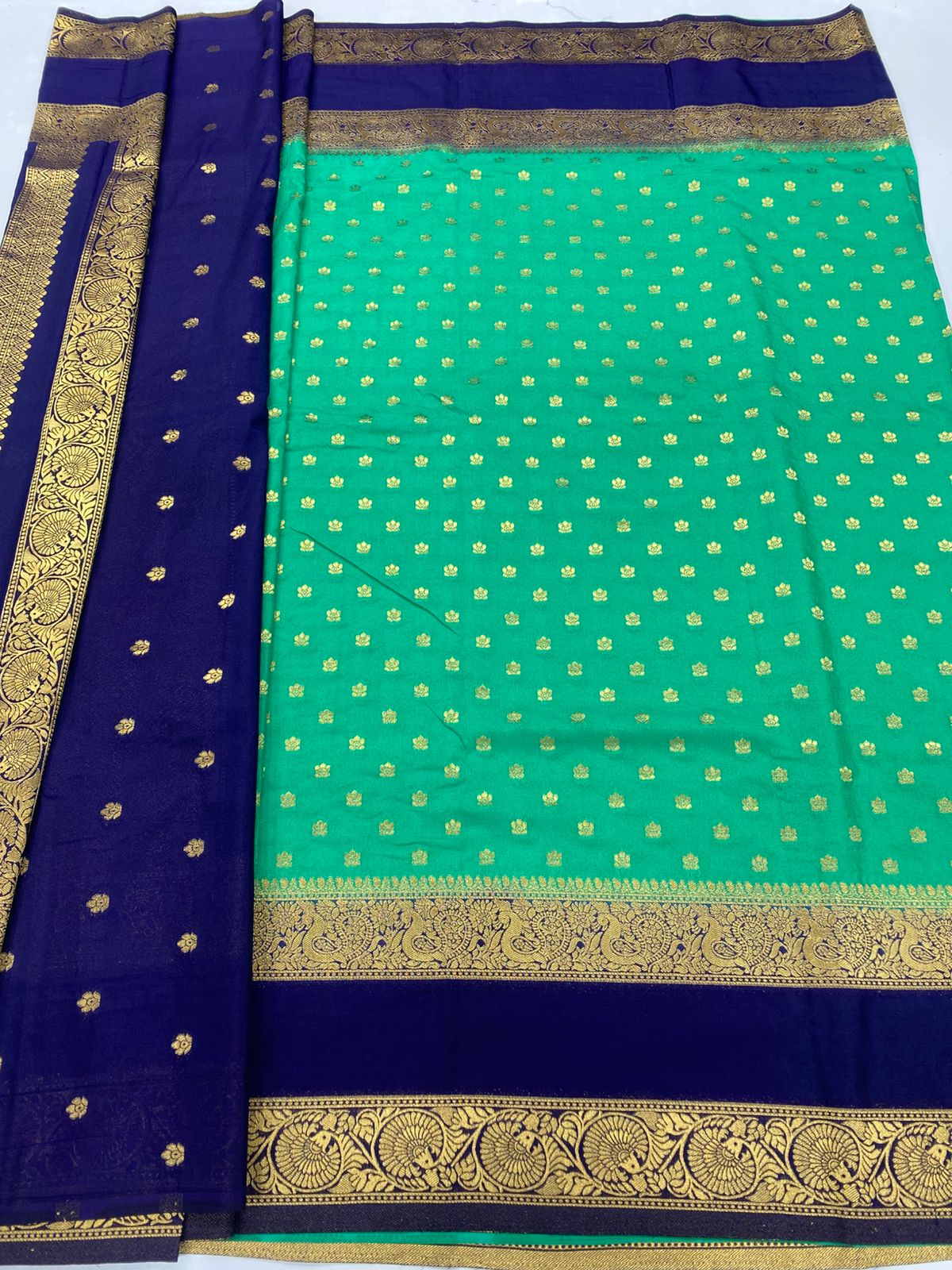 Khaddi Georgette Saree&nbsp (3442A-R10)