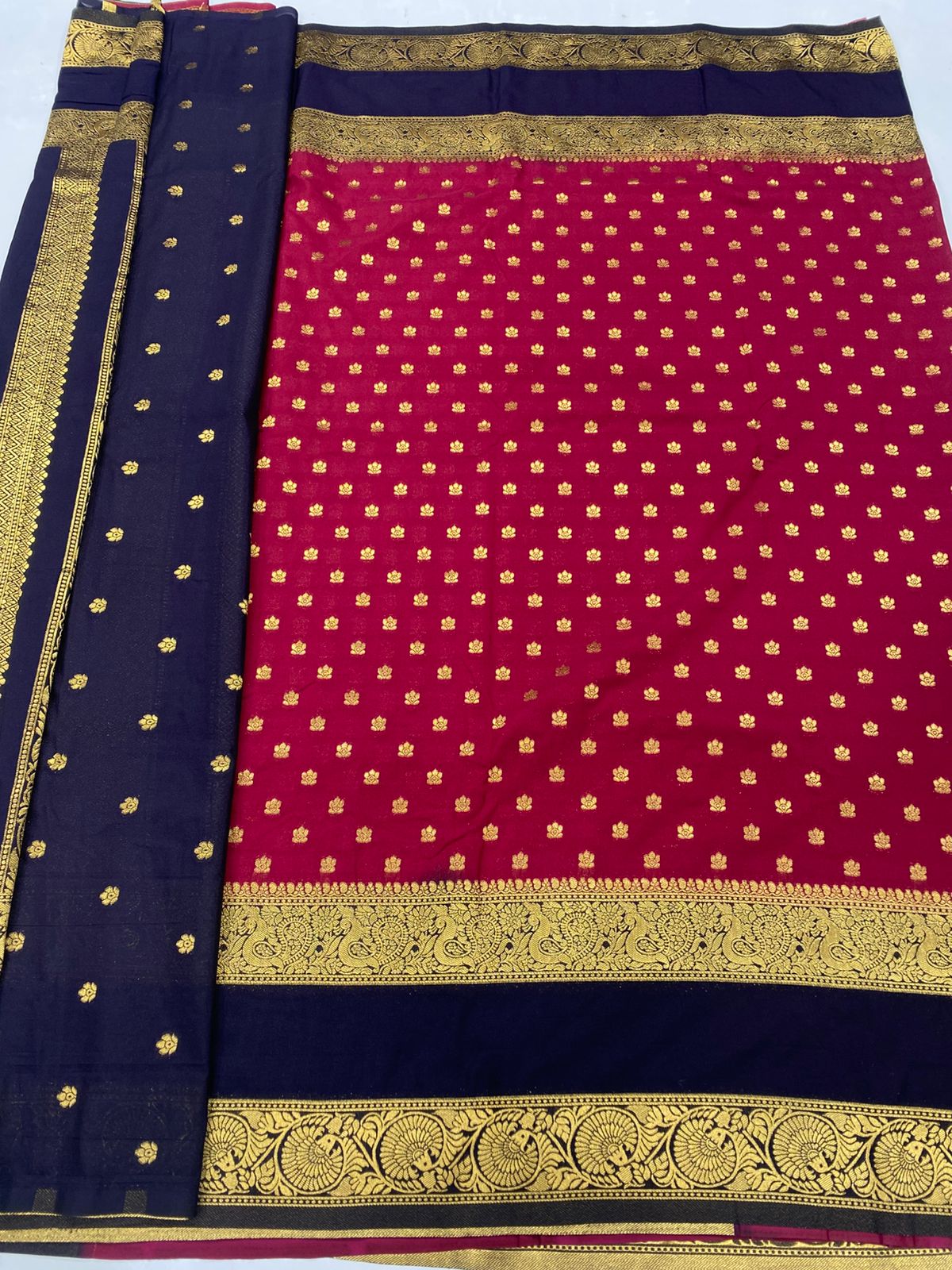 Khaddi Georgette Saree&nbsp (3442A-R10)