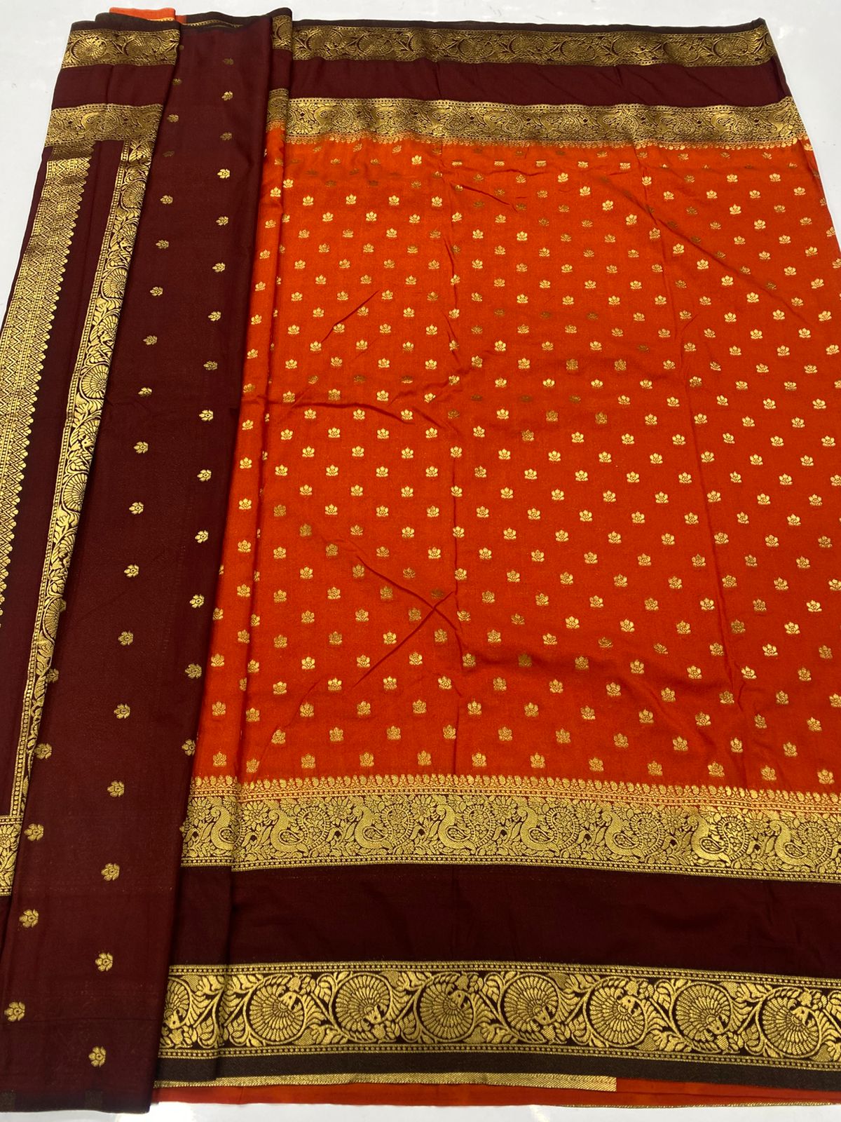 Khaddi Georgette Saree&nbsp (3442A-R10)