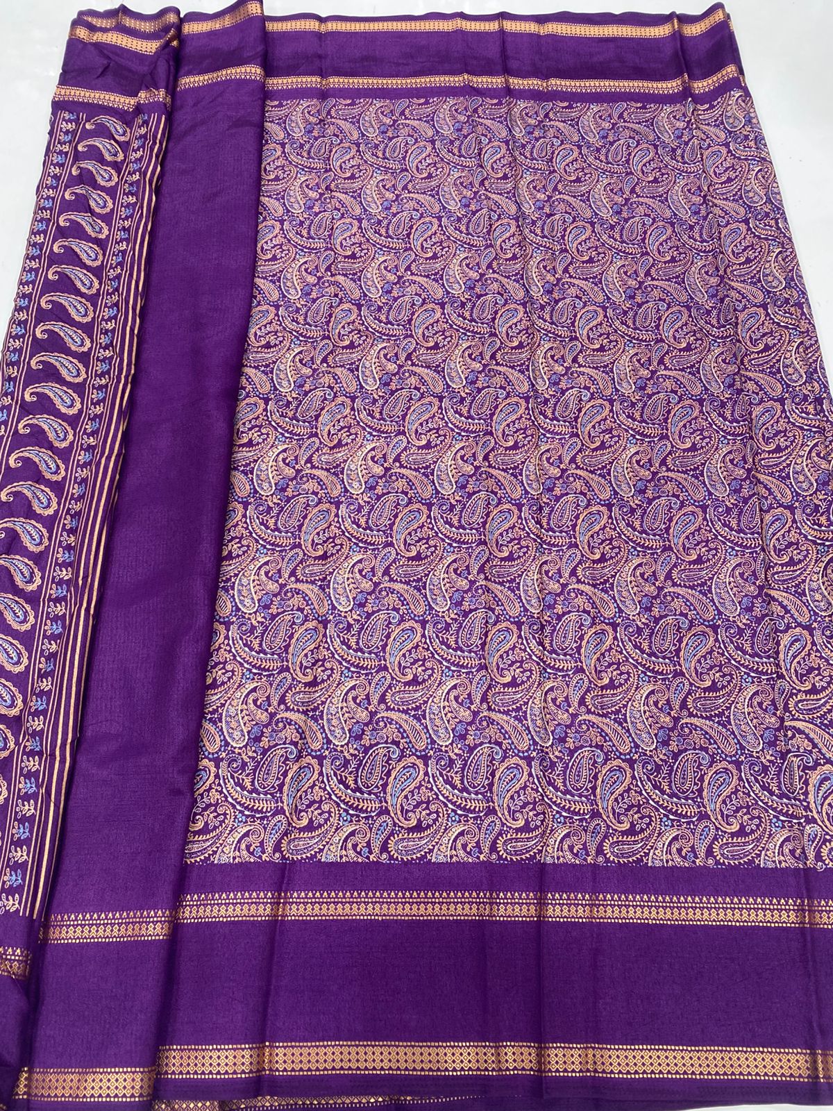 &nbsp;Fancy Georgette Print Saree(3435-R43)