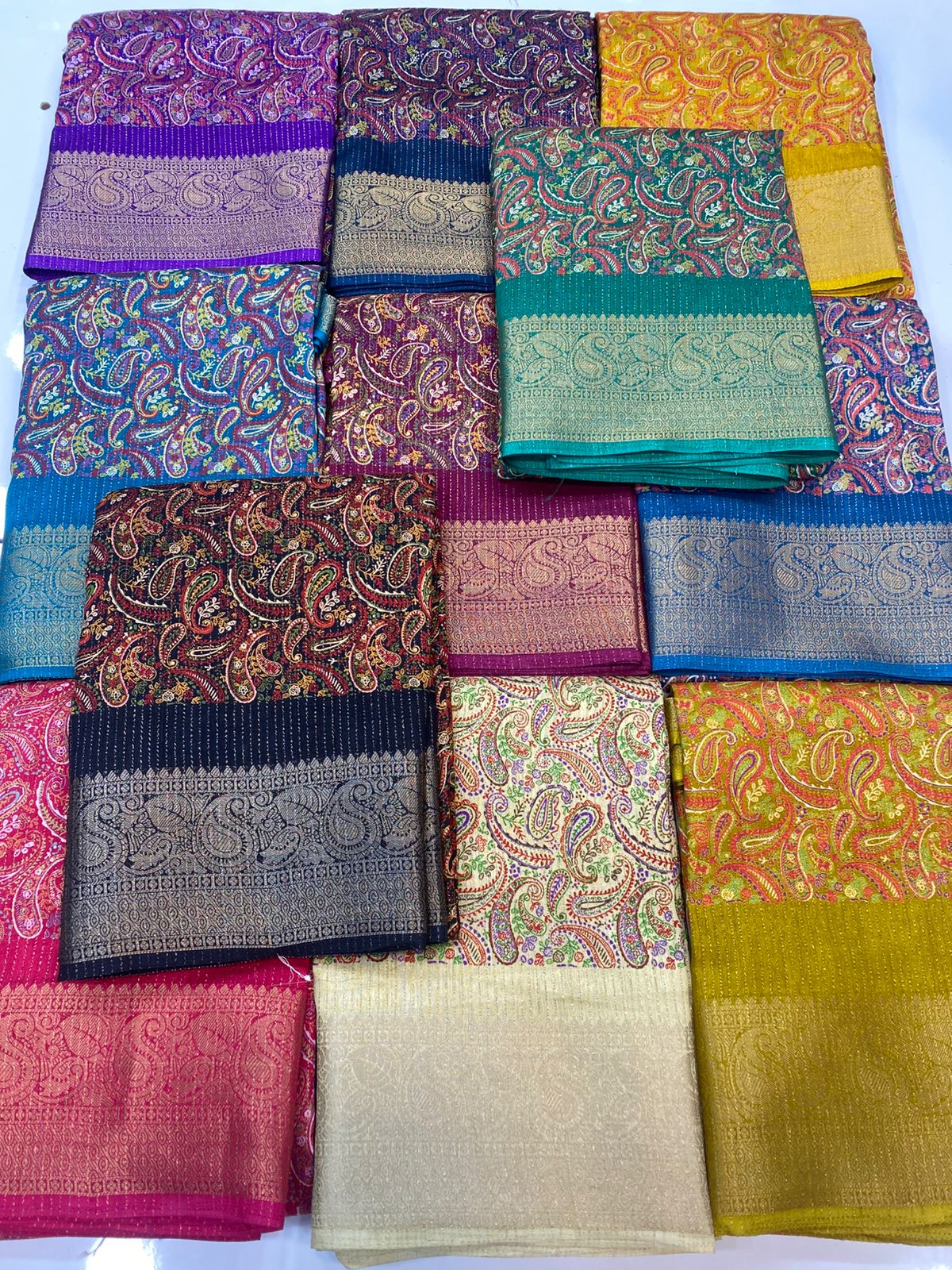 Fancy Georgette Digital Print Saree (3352B-R45)