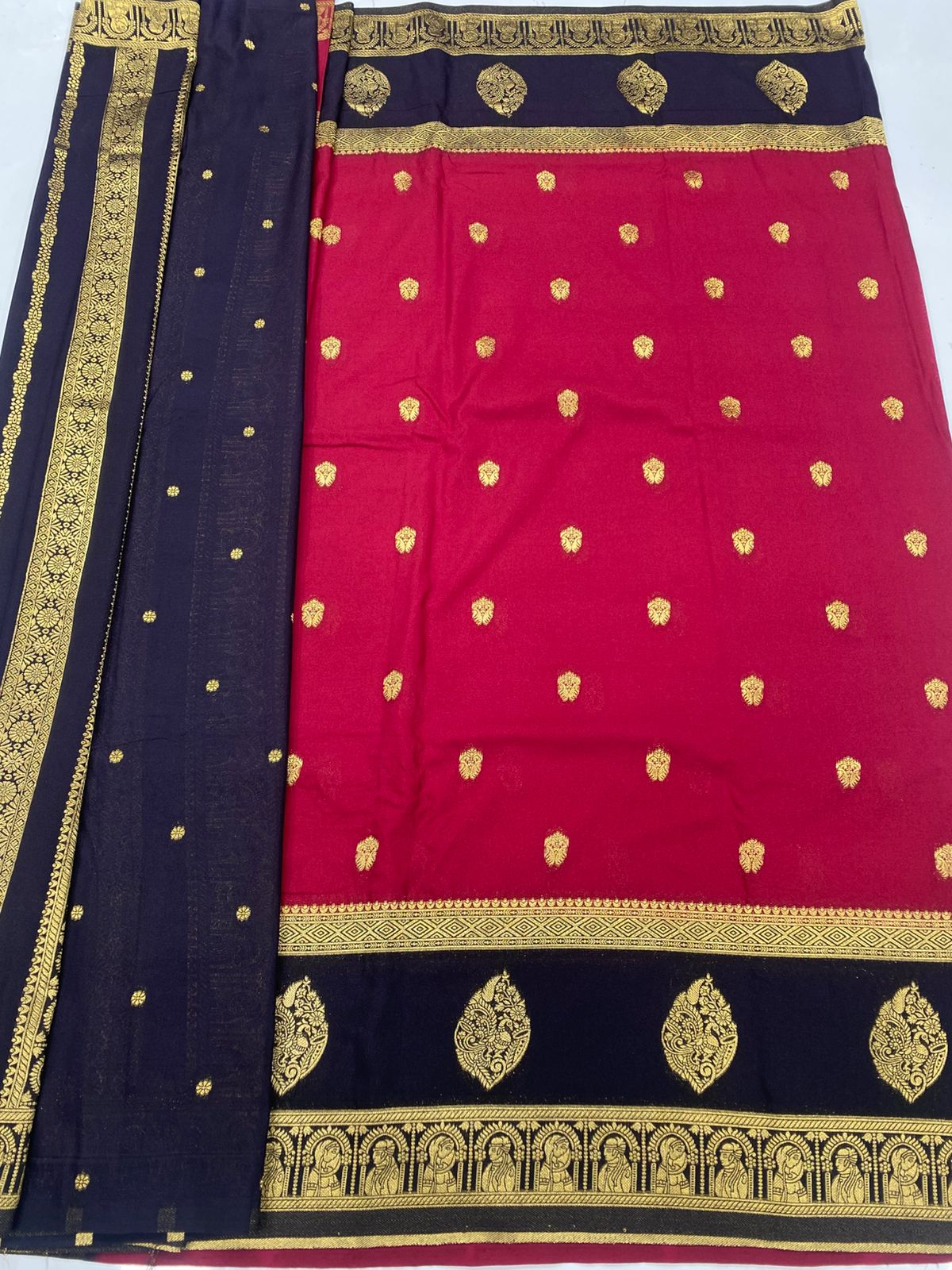 Khaddi Georgette Saree (3442B-R12)