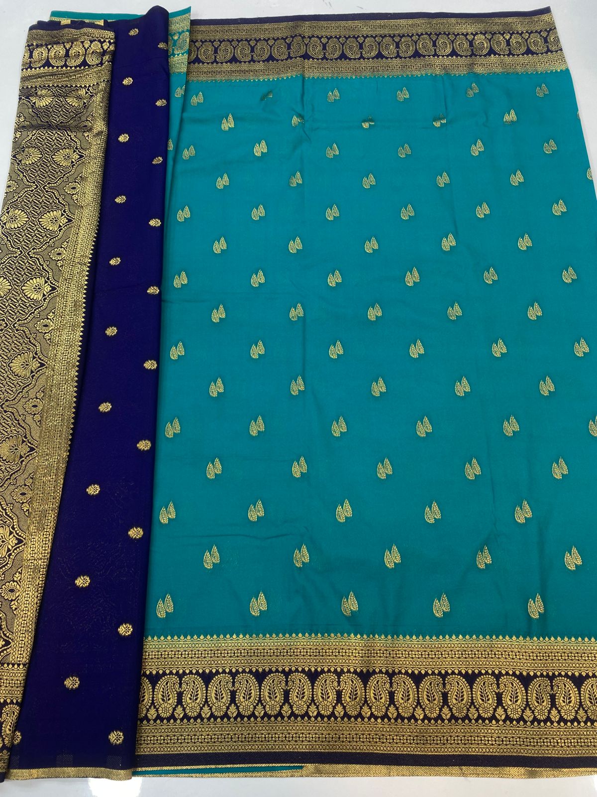 &nbsp;Khaddi Georgette Saree (3442C-R11)