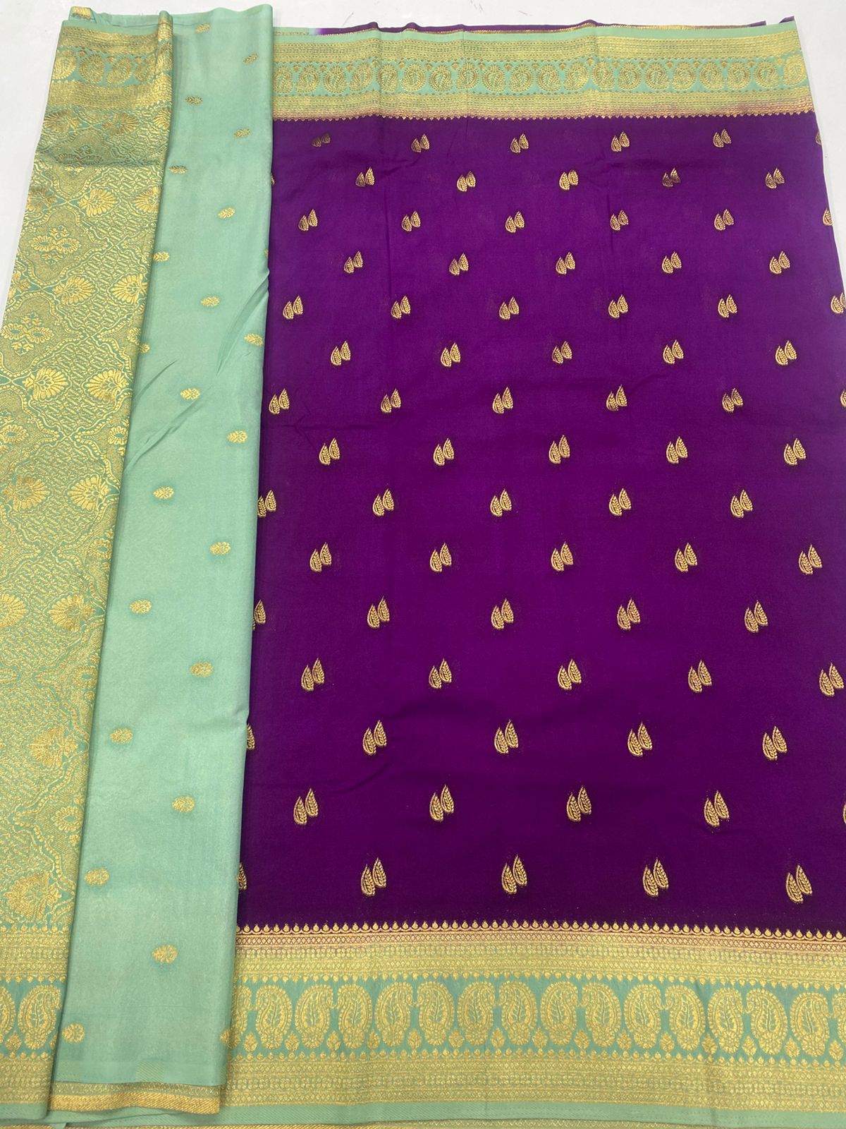 &nbsp;Khaddi Georgette Saree (3442C-R11)