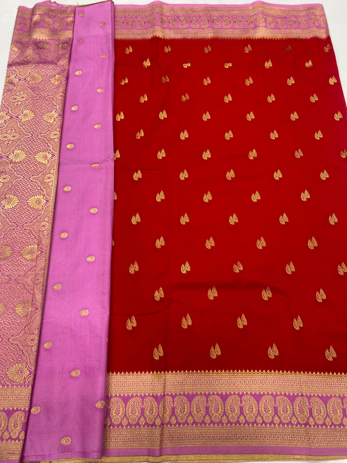 &nbsp;Khaddi Georgette Saree (3442C-R11)