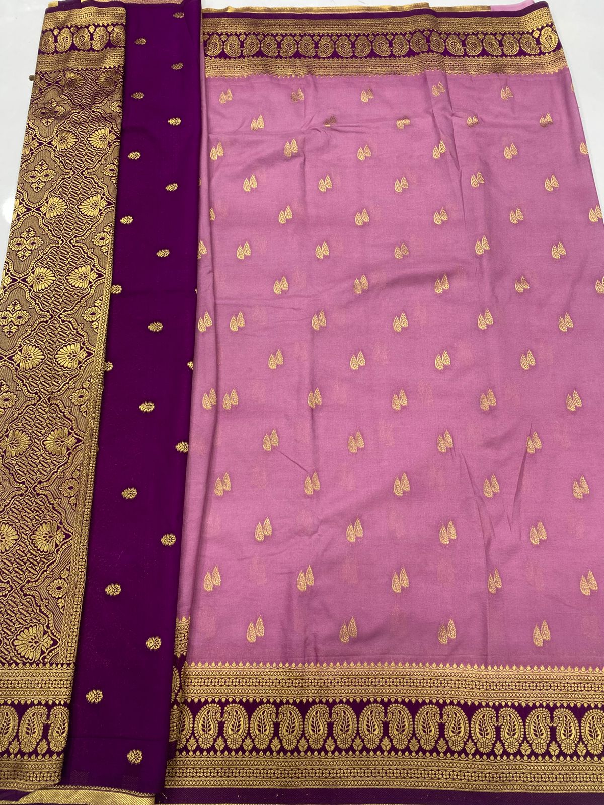 &nbsp;Khaddi Georgette Saree (3442C-R11)