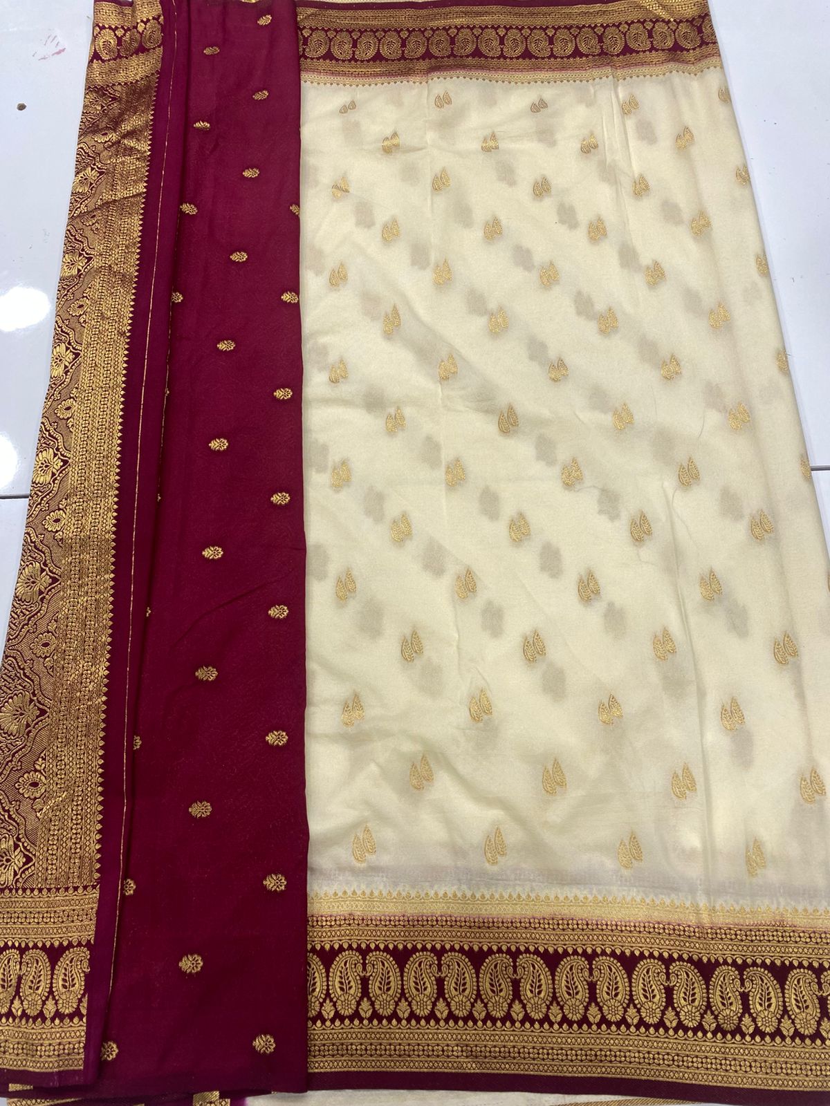 &nbsp;Khaddi Georgette Saree (3442C-R11)