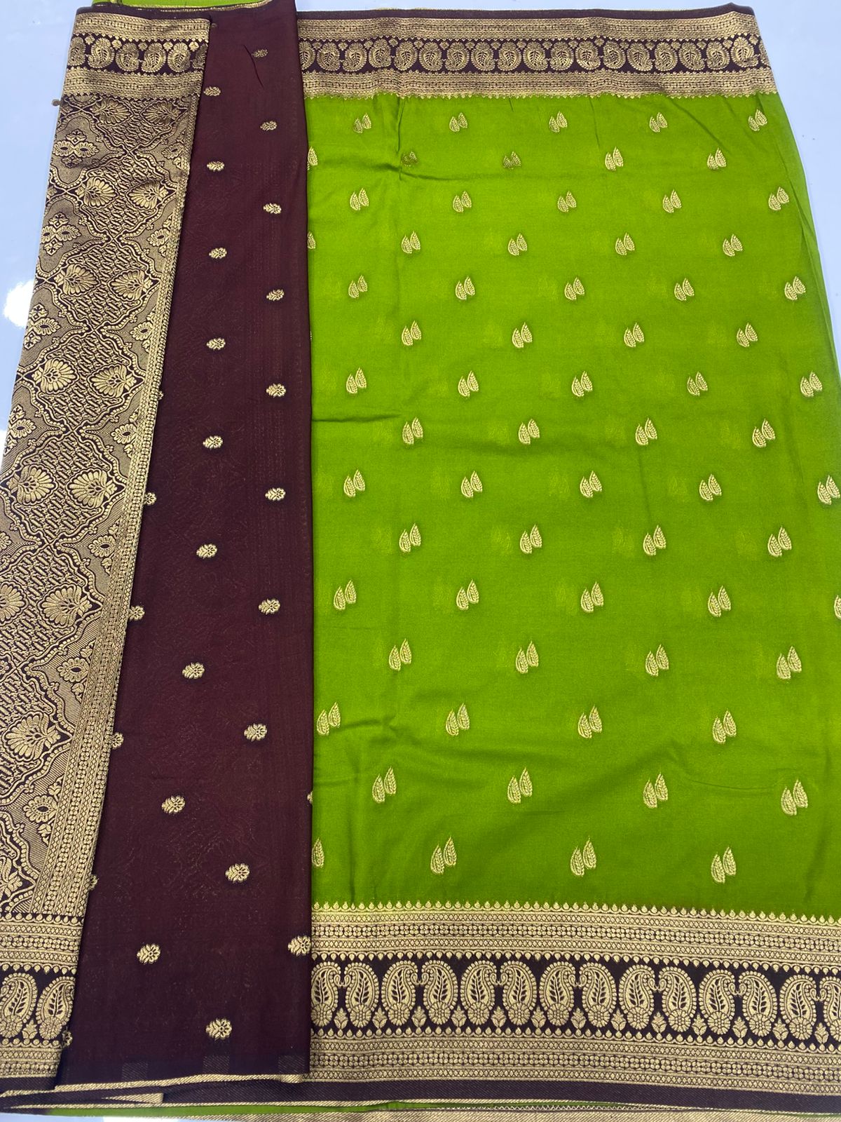 &nbsp;Khaddi Georgette Saree (3442C-R11)