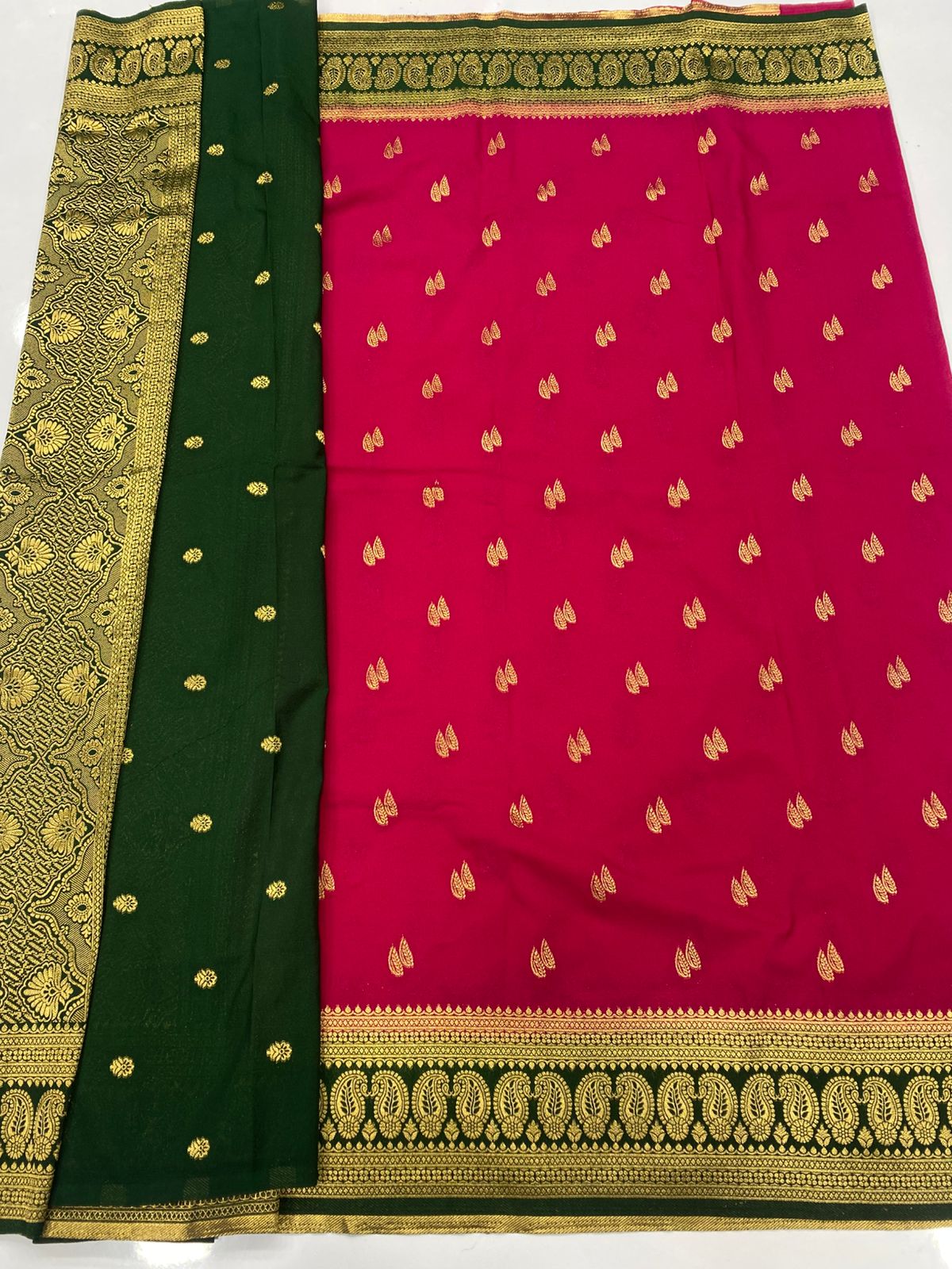 &nbsp;Khaddi Georgette Saree (3442C-R11)