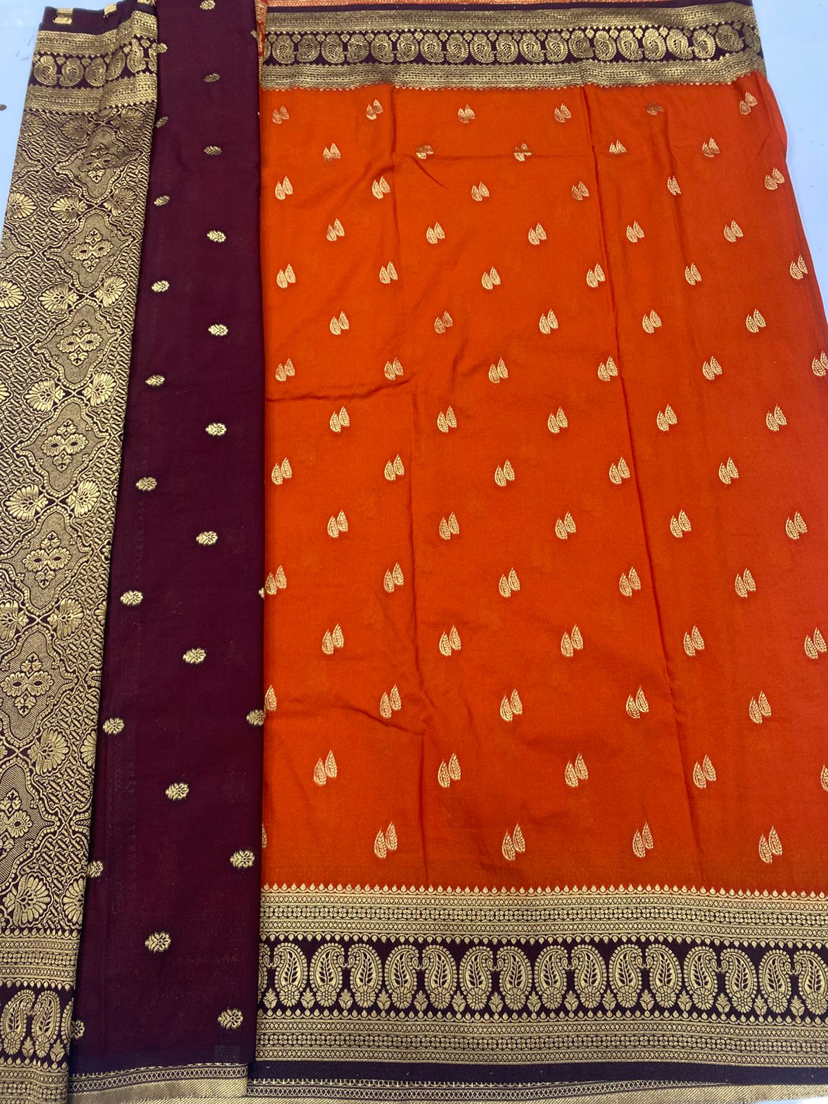 &nbsp;Khaddi Georgette Saree (3442C-R11)