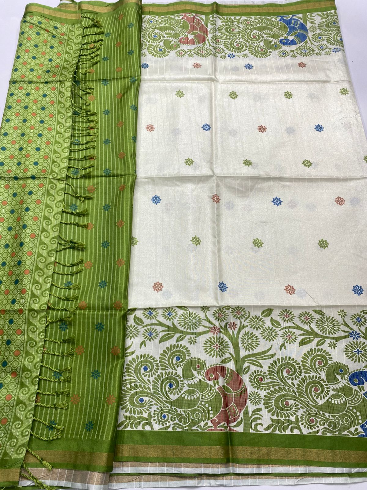 Fancy Soft Silk Saree (3433-R50)