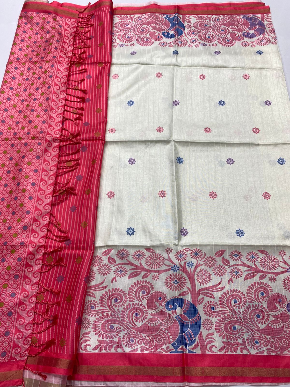 Fancy Soft Silk Saree (3433-R50)