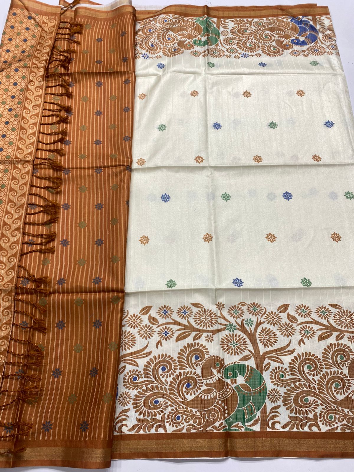 Fancy Soft Silk Saree (3433-R50)