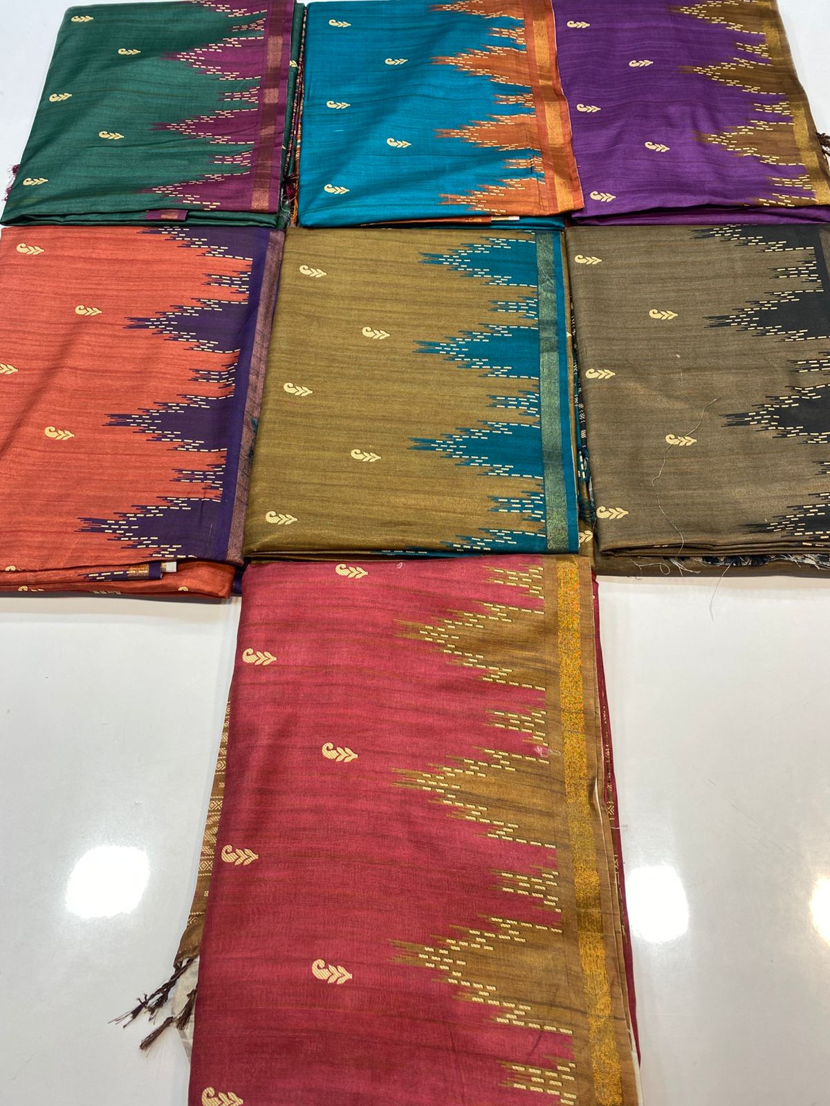 Fancy Soft Silk Saree (3433A-R50)