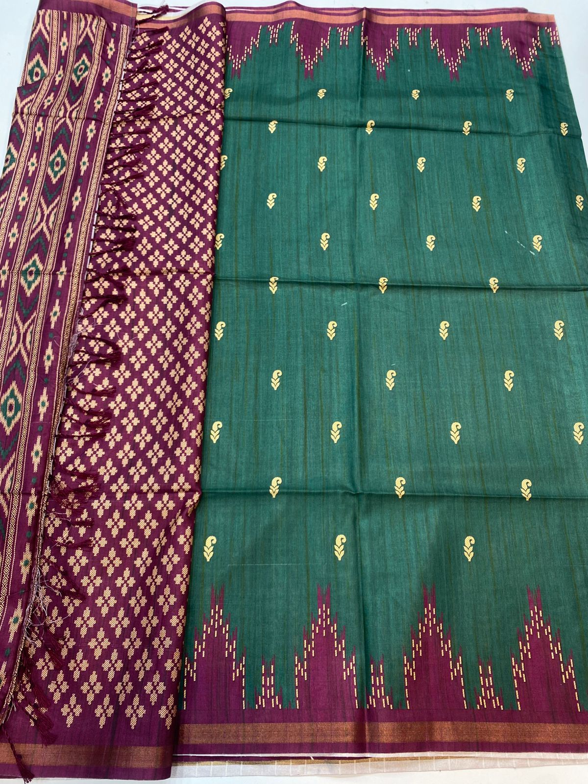Fancy Soft Silk Saree (3433A-R50)