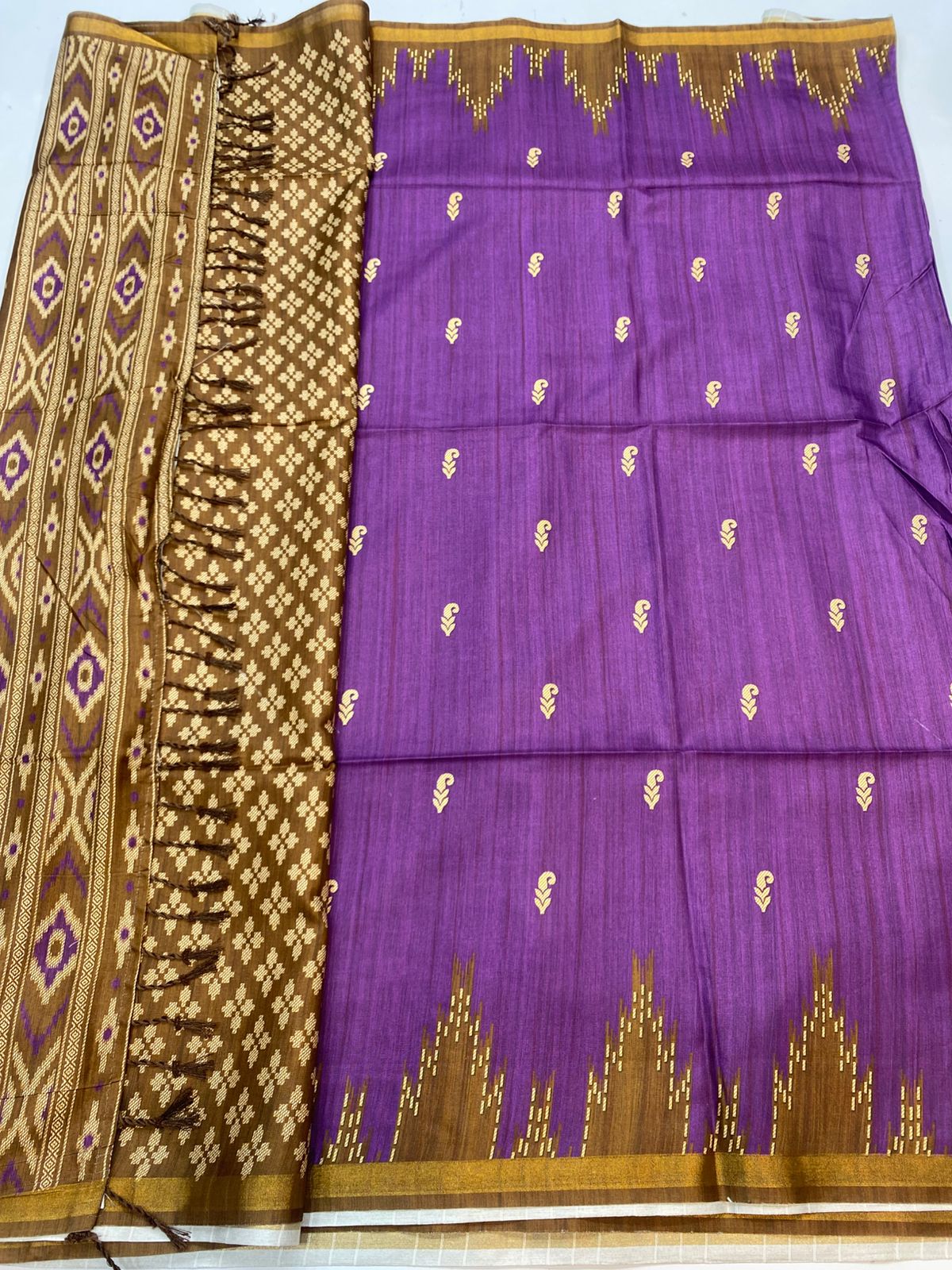 Fancy Soft Silk Saree (3433A-R50)