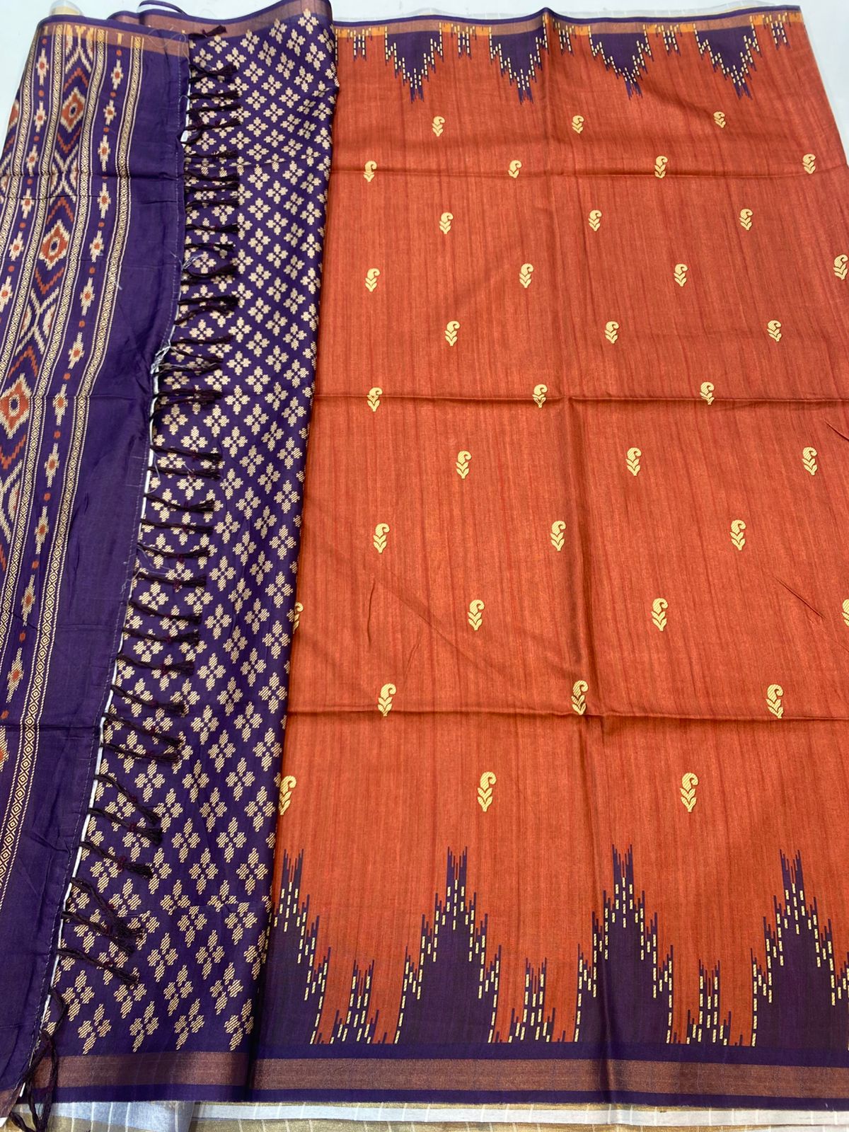 Fancy Soft Silk Saree (3433A-R50)