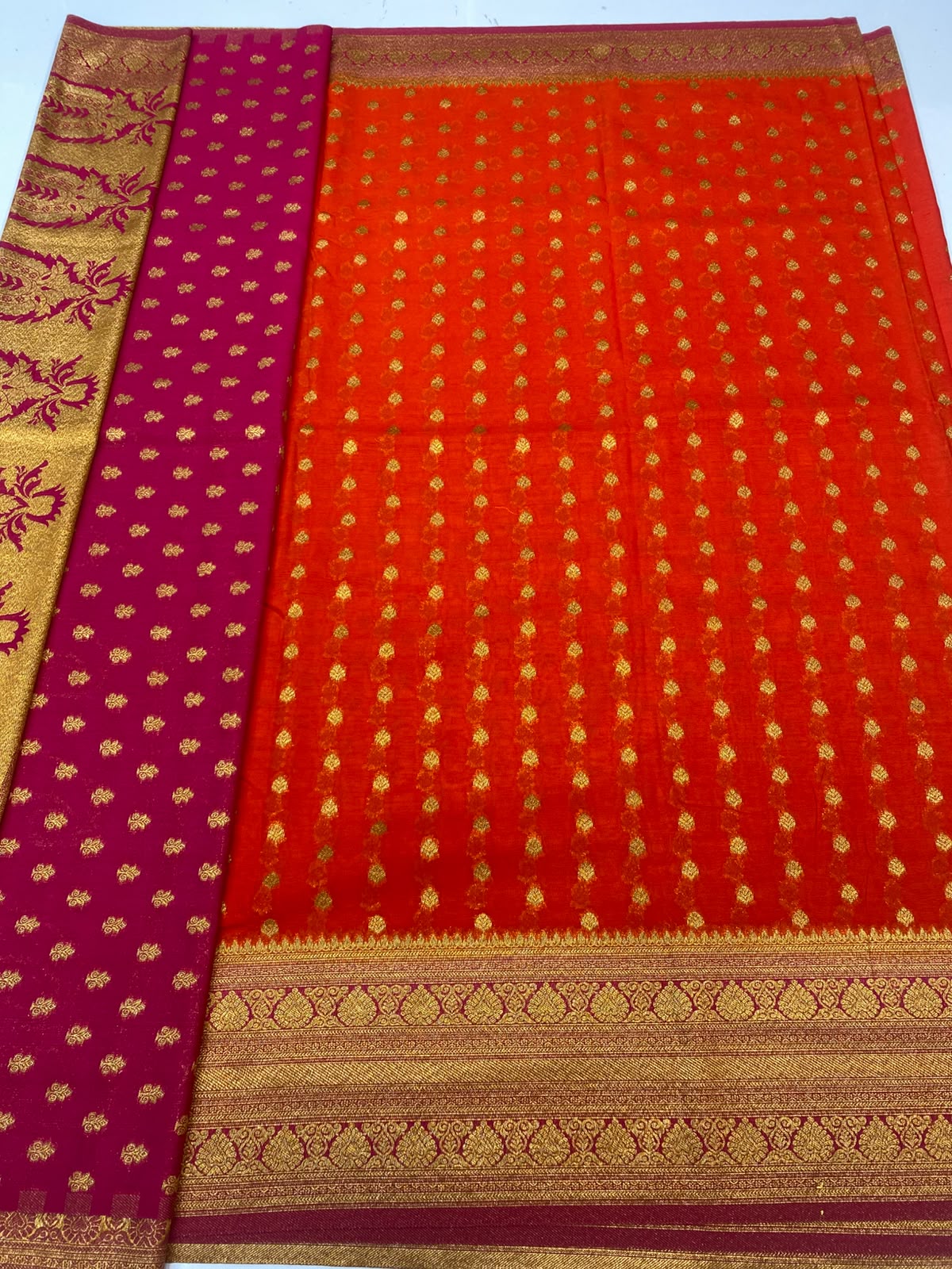 Khaddi Georgette Saree (3448-R12)