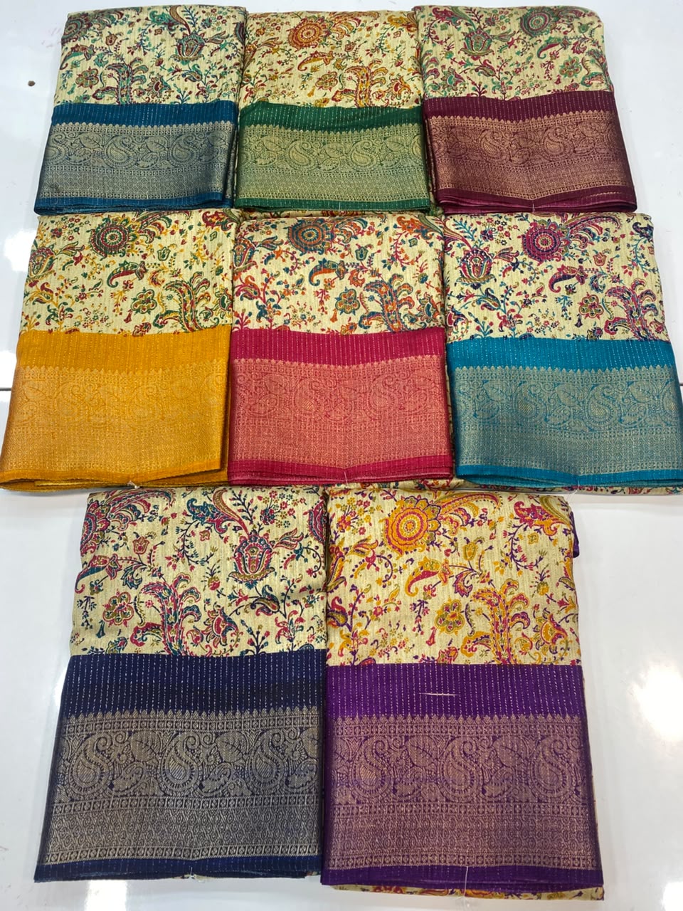 Fancy Georgette Digital Print Saree(3352C-R48)