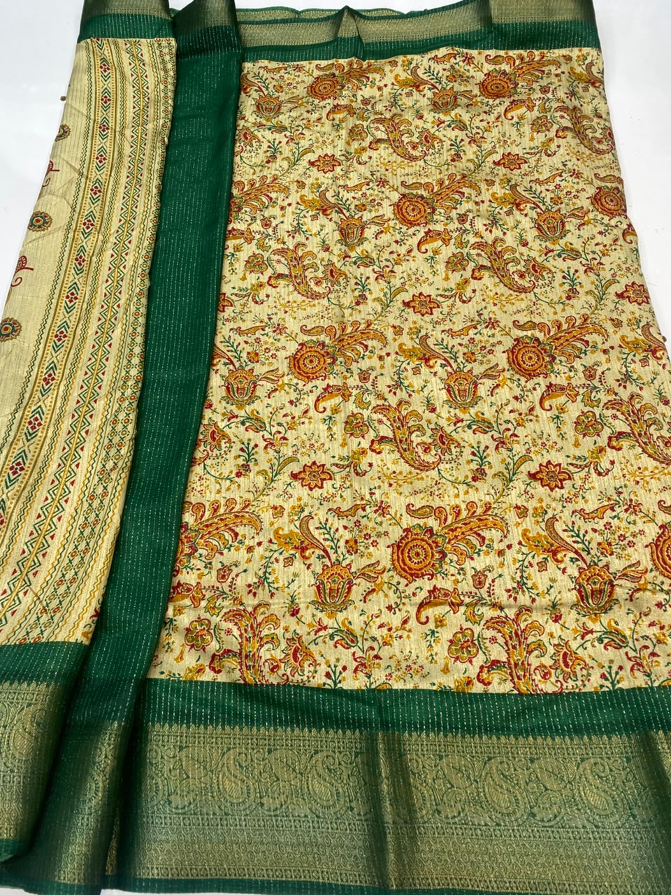 Fancy Georgette Digital Print Saree(3352C-R48)