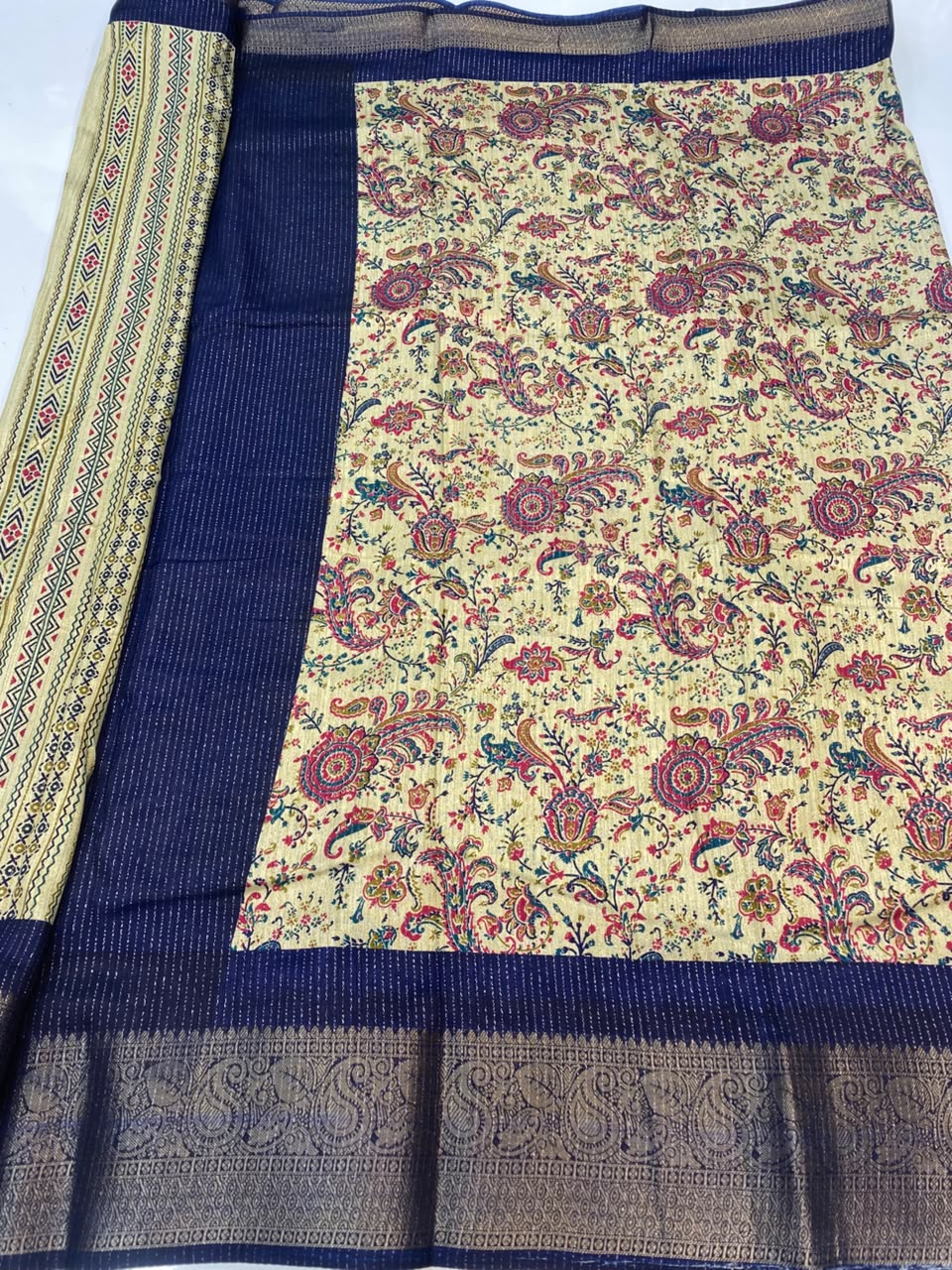 Fancy Georgette Digital Print Saree(3352C-R48)