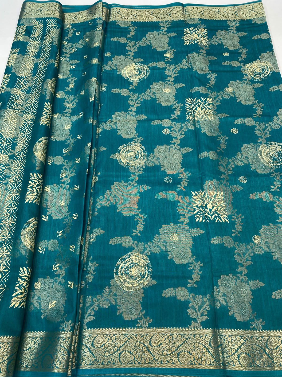Semi Silk Butta Saree (3452-R35)