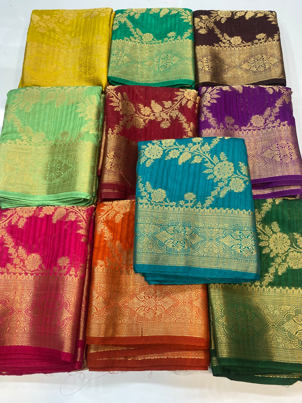 Semi Silk Butta Saree (3461-R21)