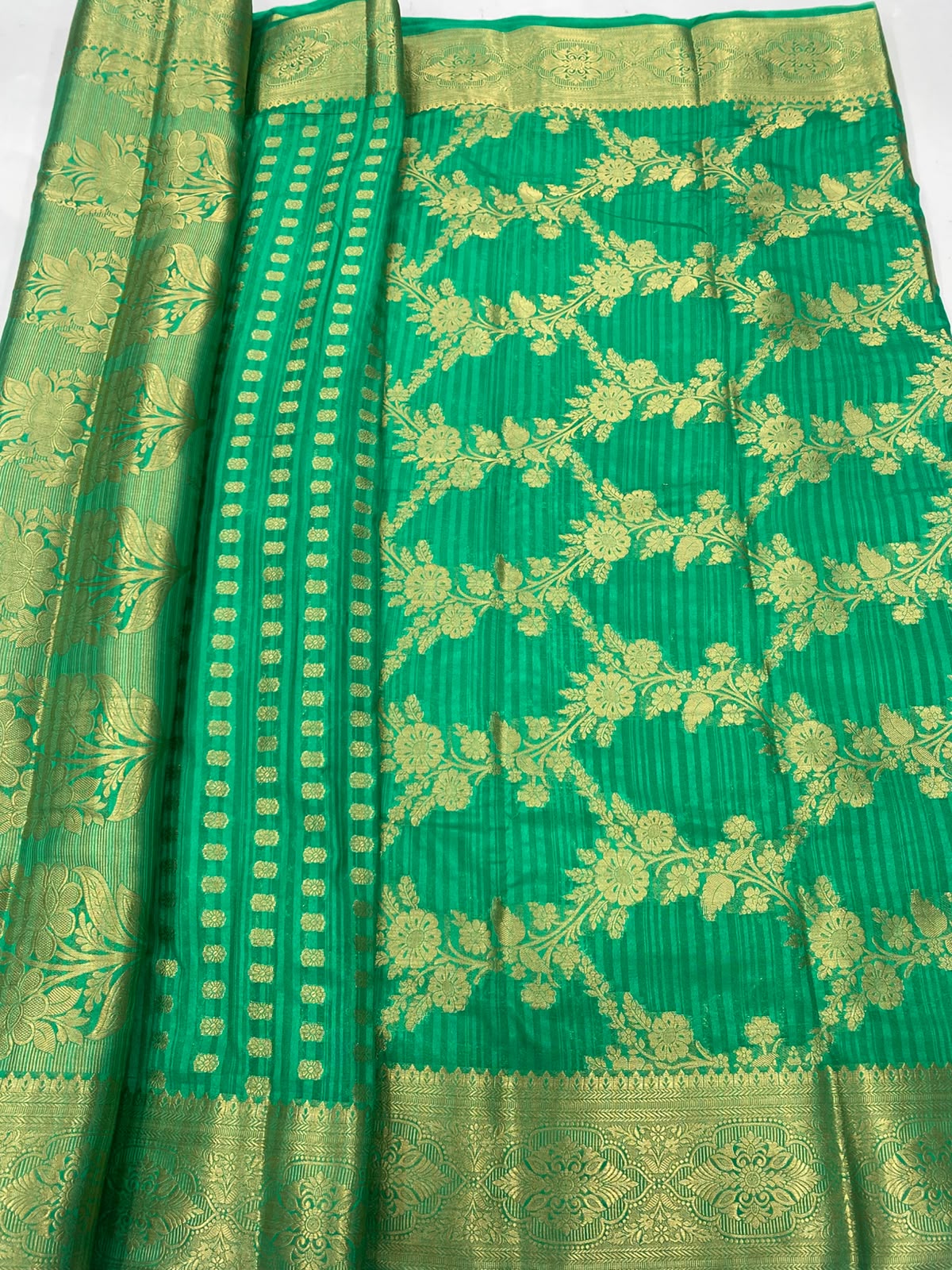 Semi Silk Butta Saree (3461-R21)