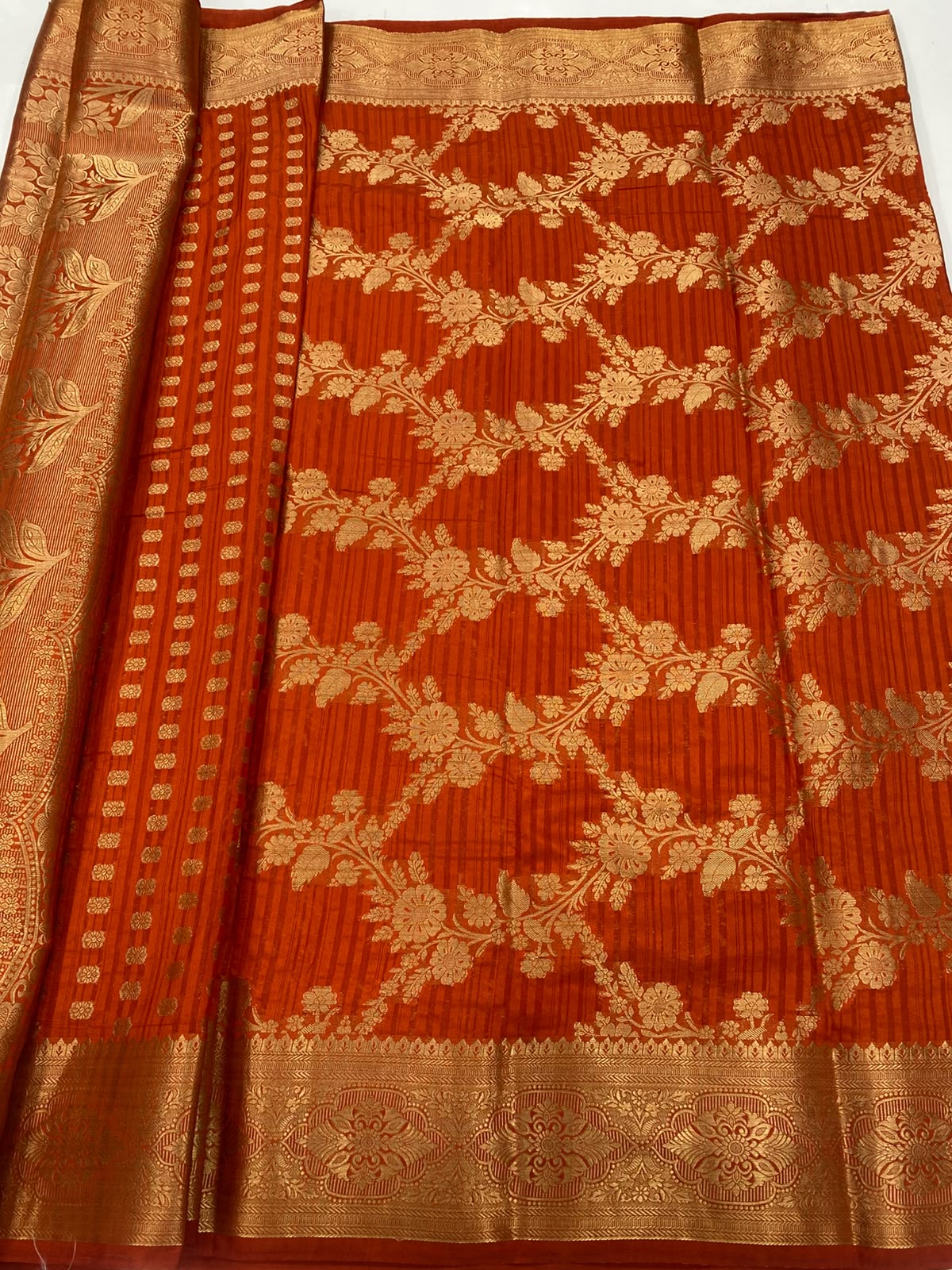 Semi Silk Butta Saree (3461-R21)