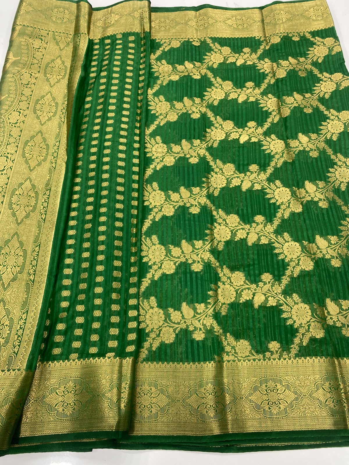 Semi Silk Butta Saree (3461-R21)