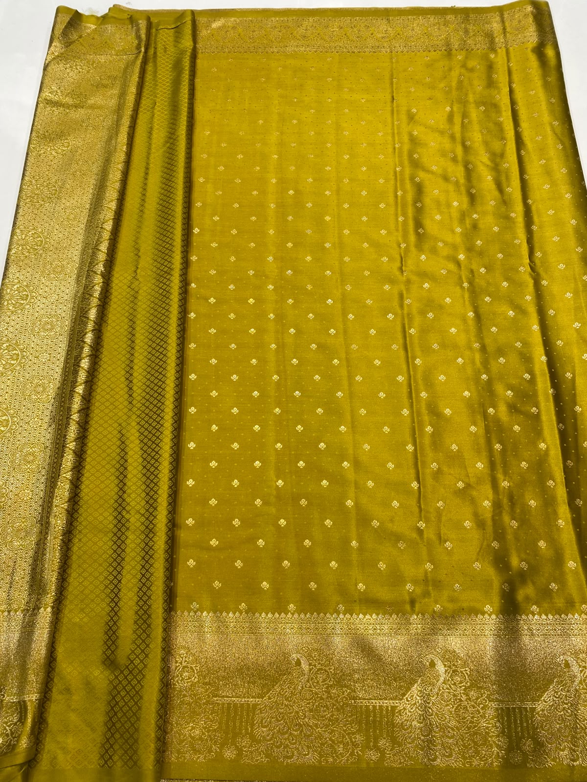 Semi Silk Butta Saree (3472-R42)