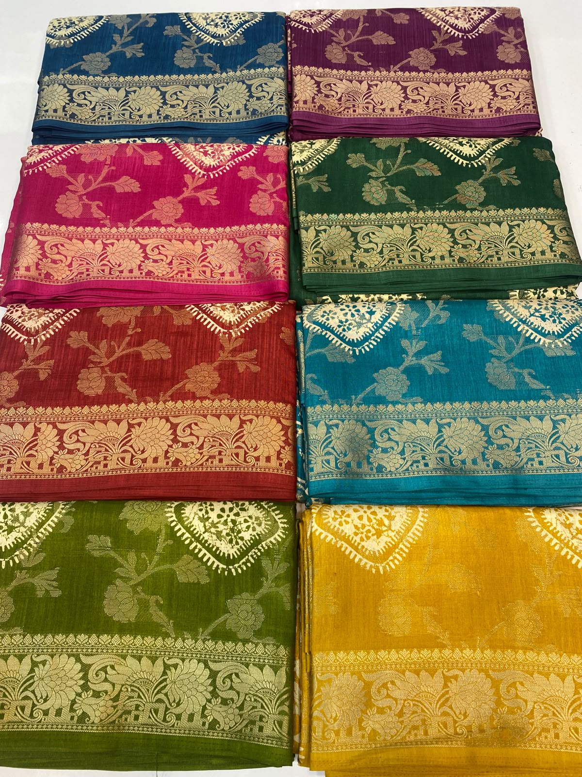 Semi Silk Butta Saree (3452A-R26)