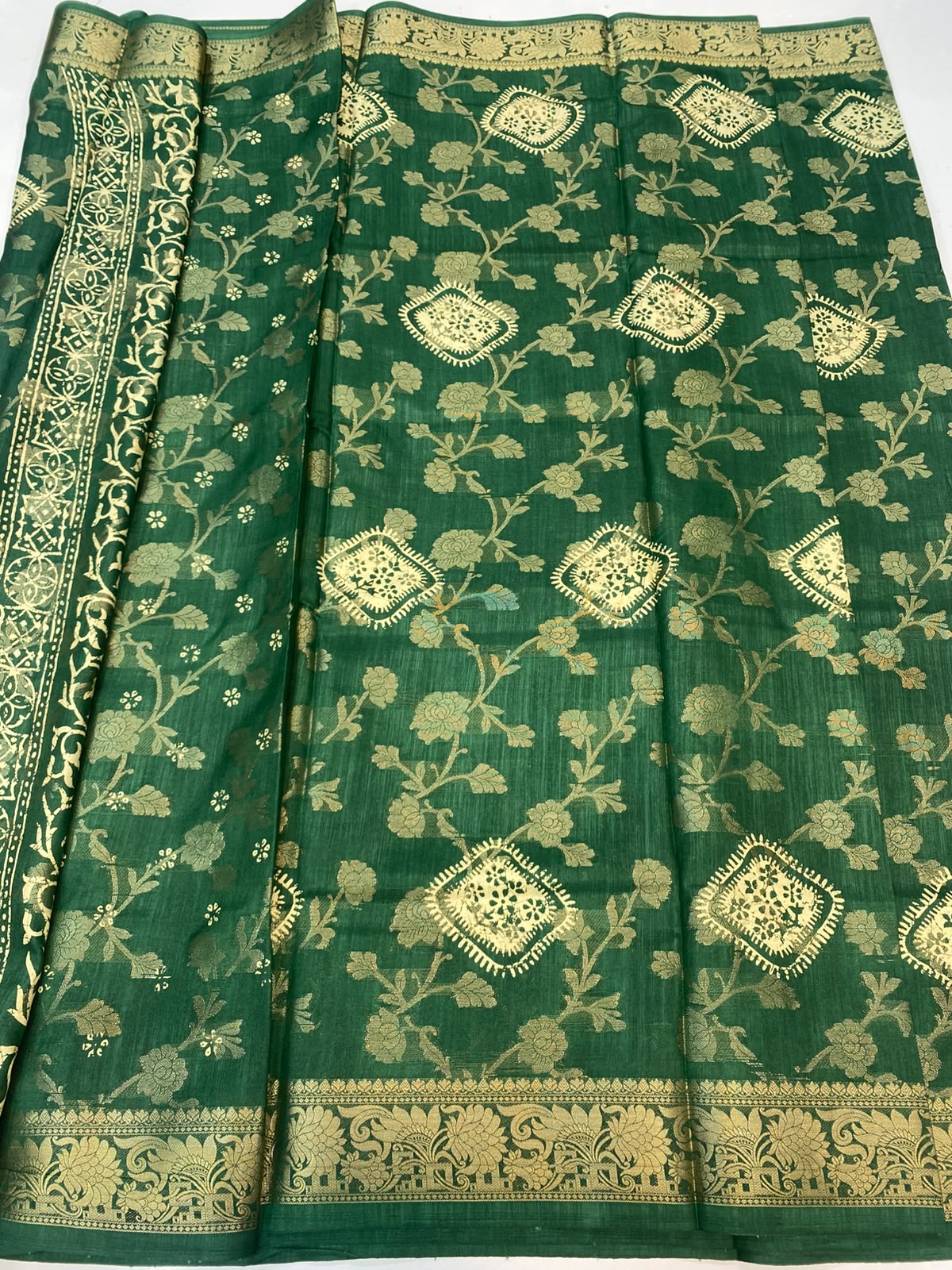 Semi Silk Butta Saree (3452A-R26)