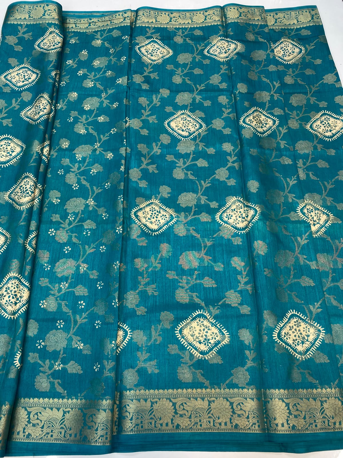 Semi Silk Butta Saree (3452A-R26)