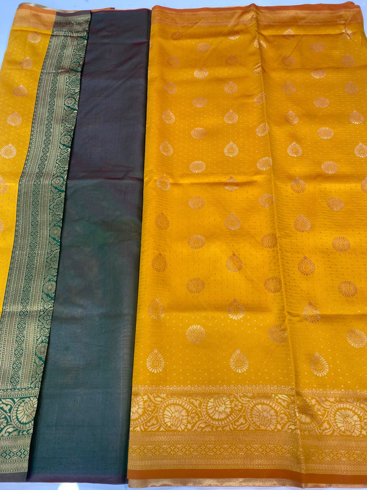 Semi Silk Butta Saree (3466-R11)