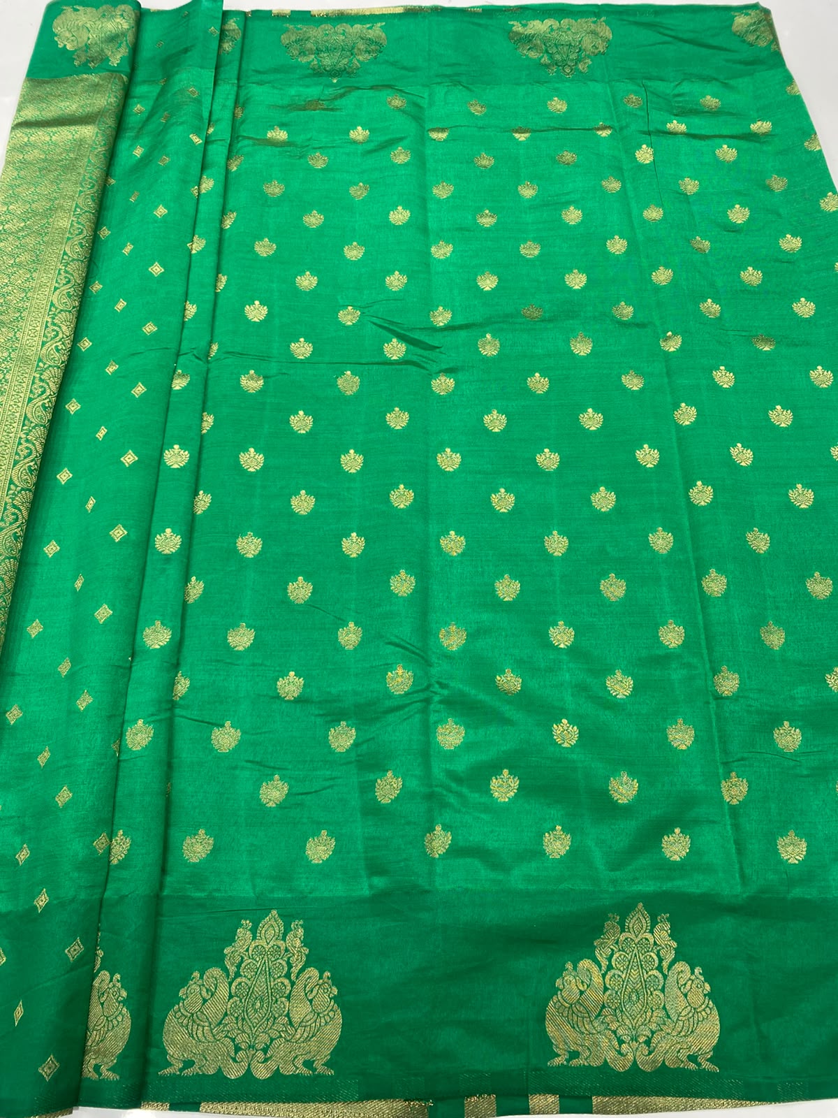 &nbsp;Semi Silk Butta Saree(3463-R18)