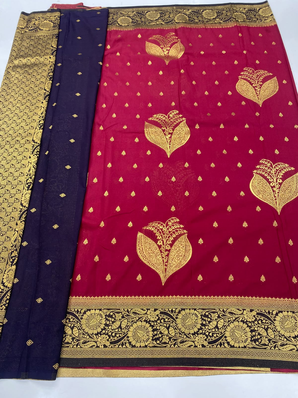Khaddi Georgette Saree(3490-R21)