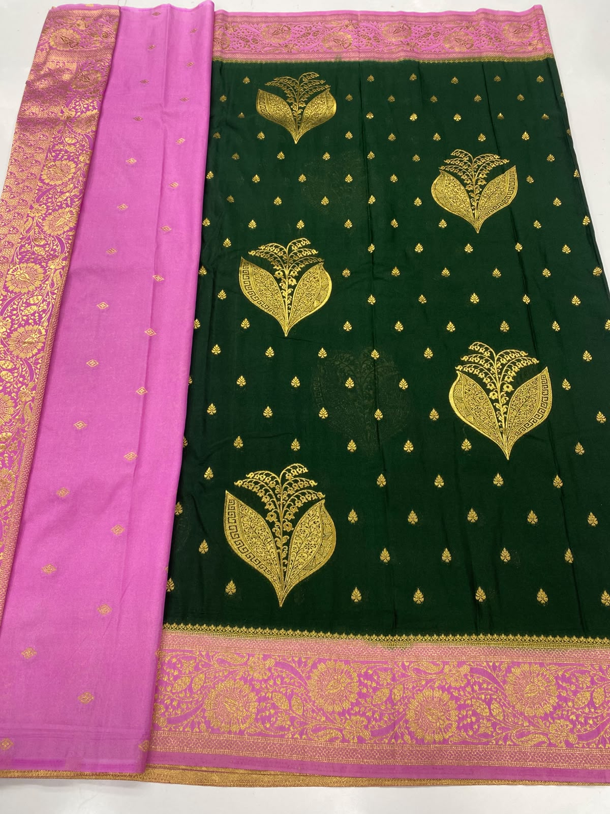Khaddi Georgette Saree(3490-R21)