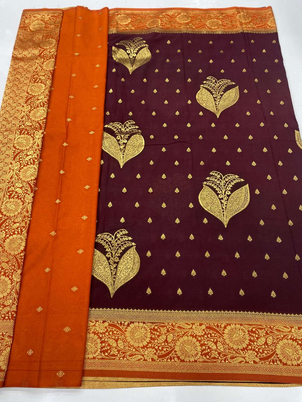 Khaddi Georgette Saree(3490-R21)