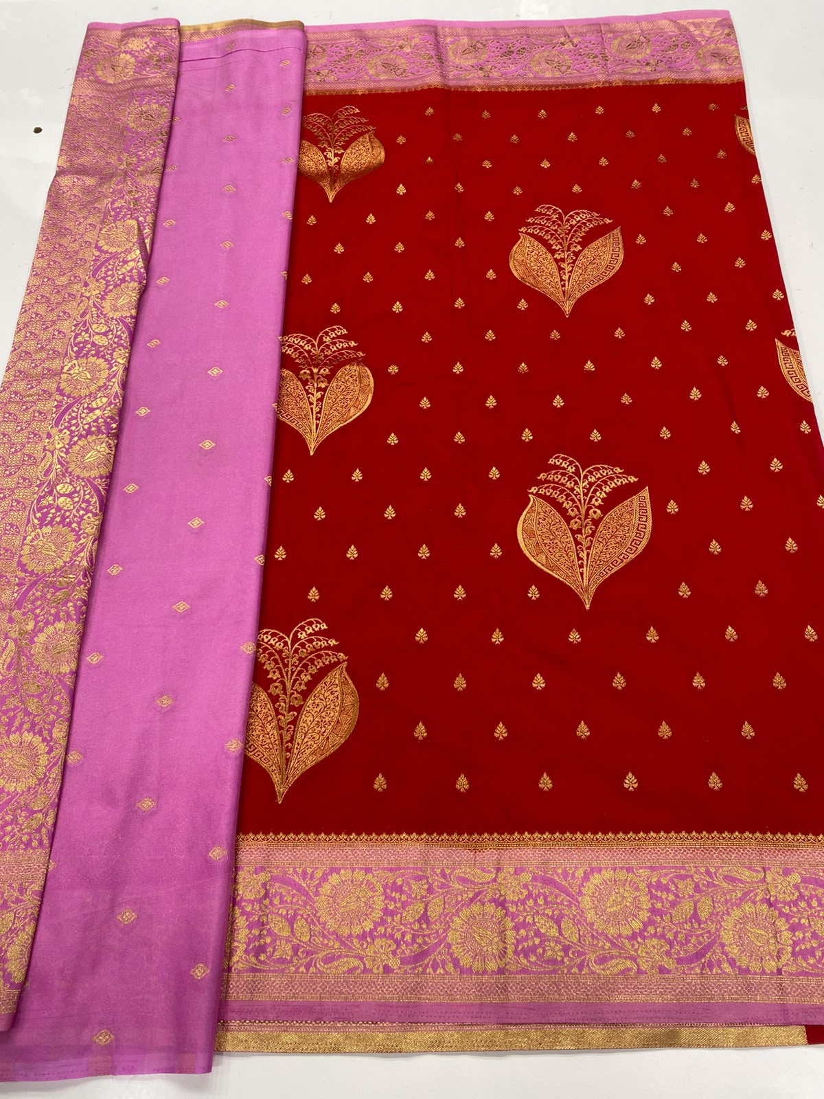 Khaddi Georgette Saree(3490-R21)