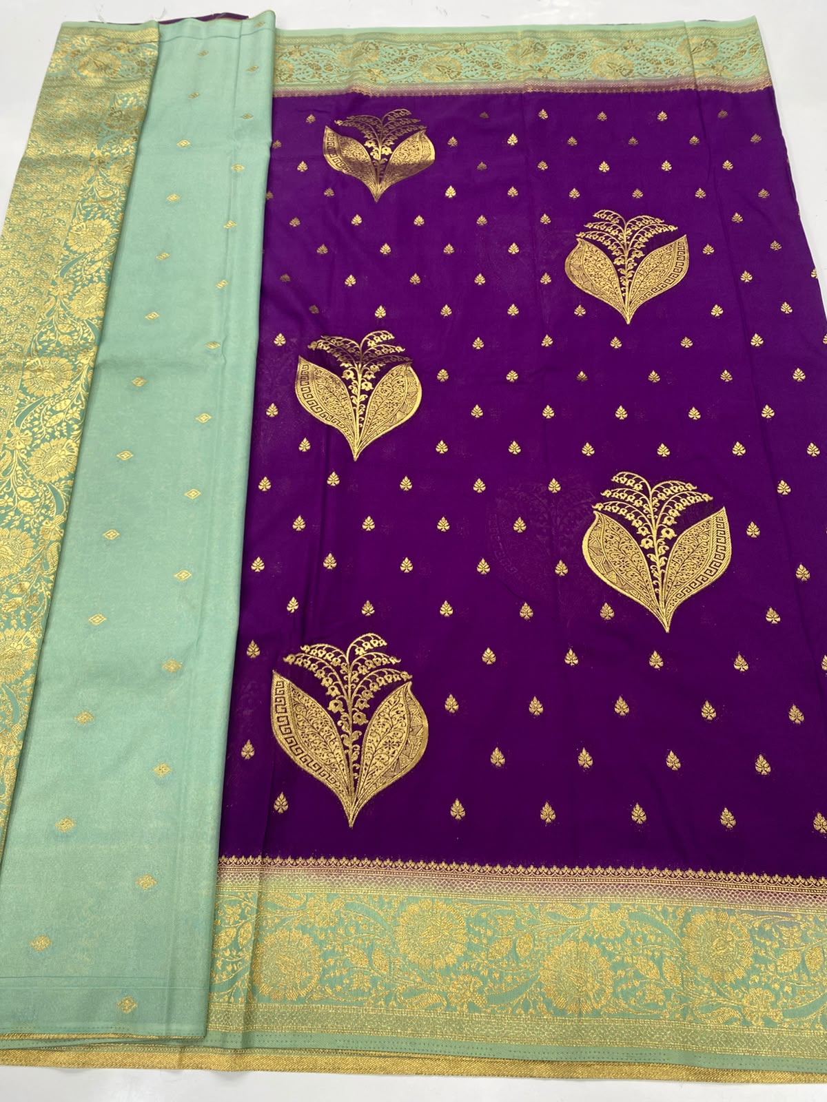 Khaddi Georgette Saree(3490-R21)